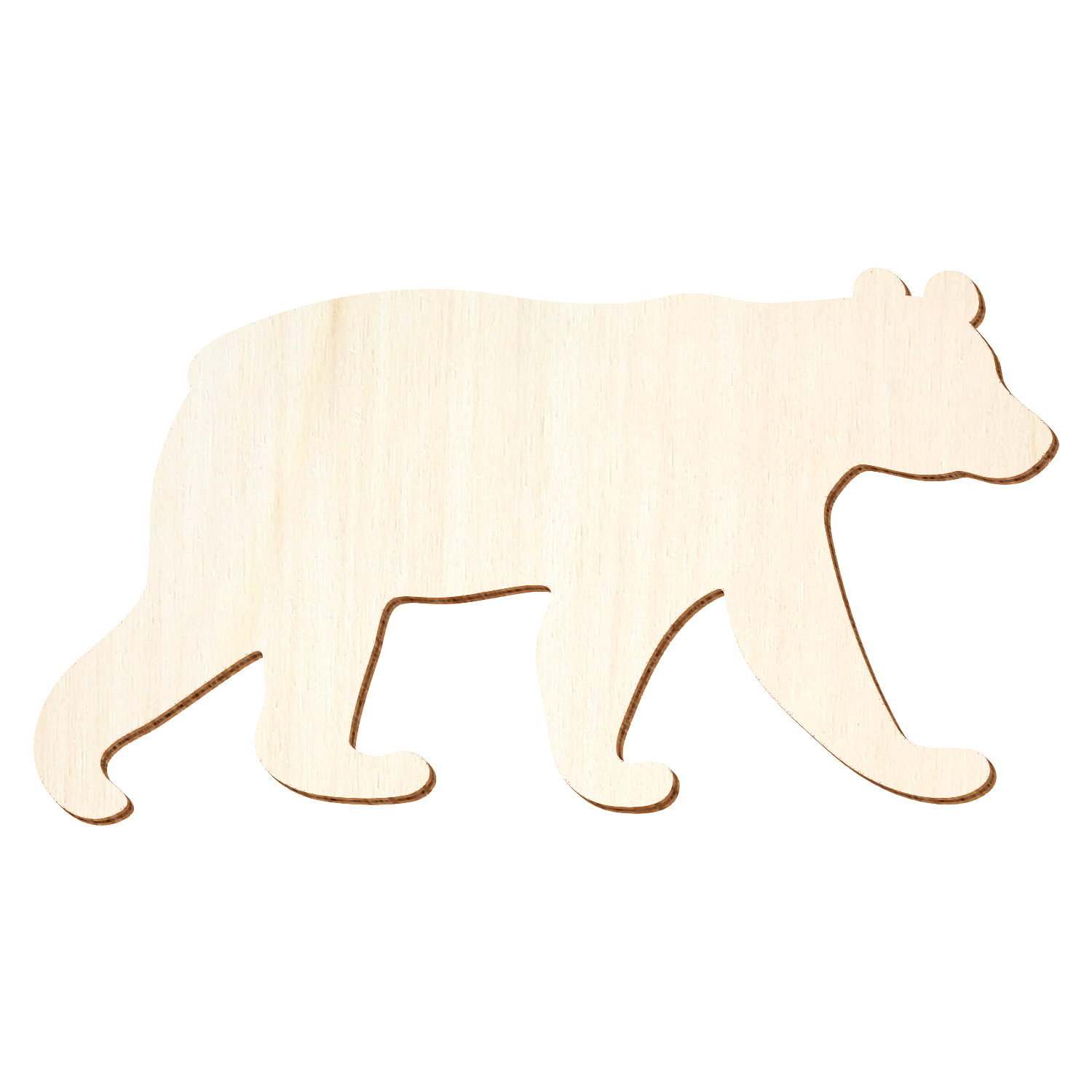 Bär Braunbär Holz Zuschnitt 3-50cm