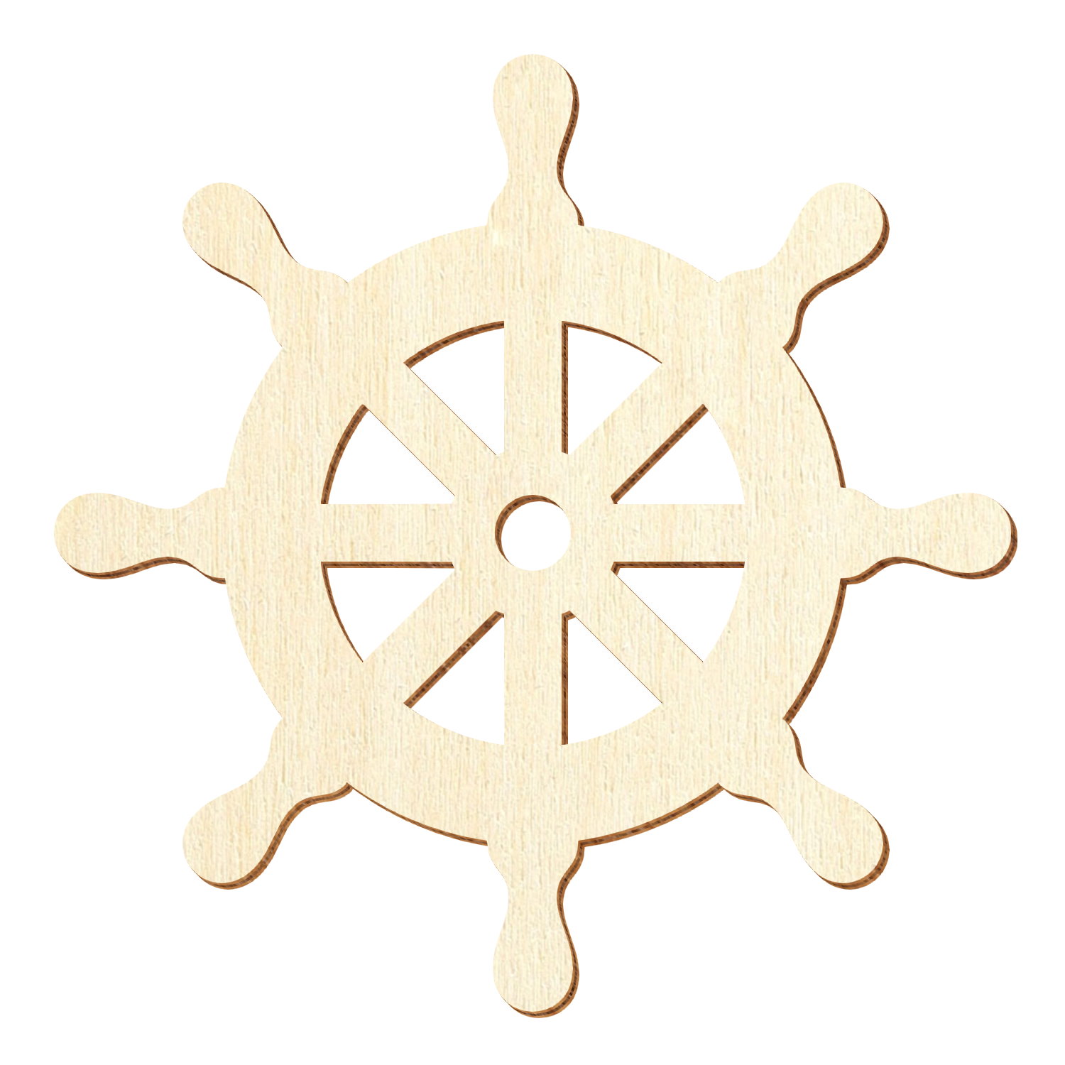 Steuerrad Lenkrad Rad Holz Zuschnitt 3-50cm