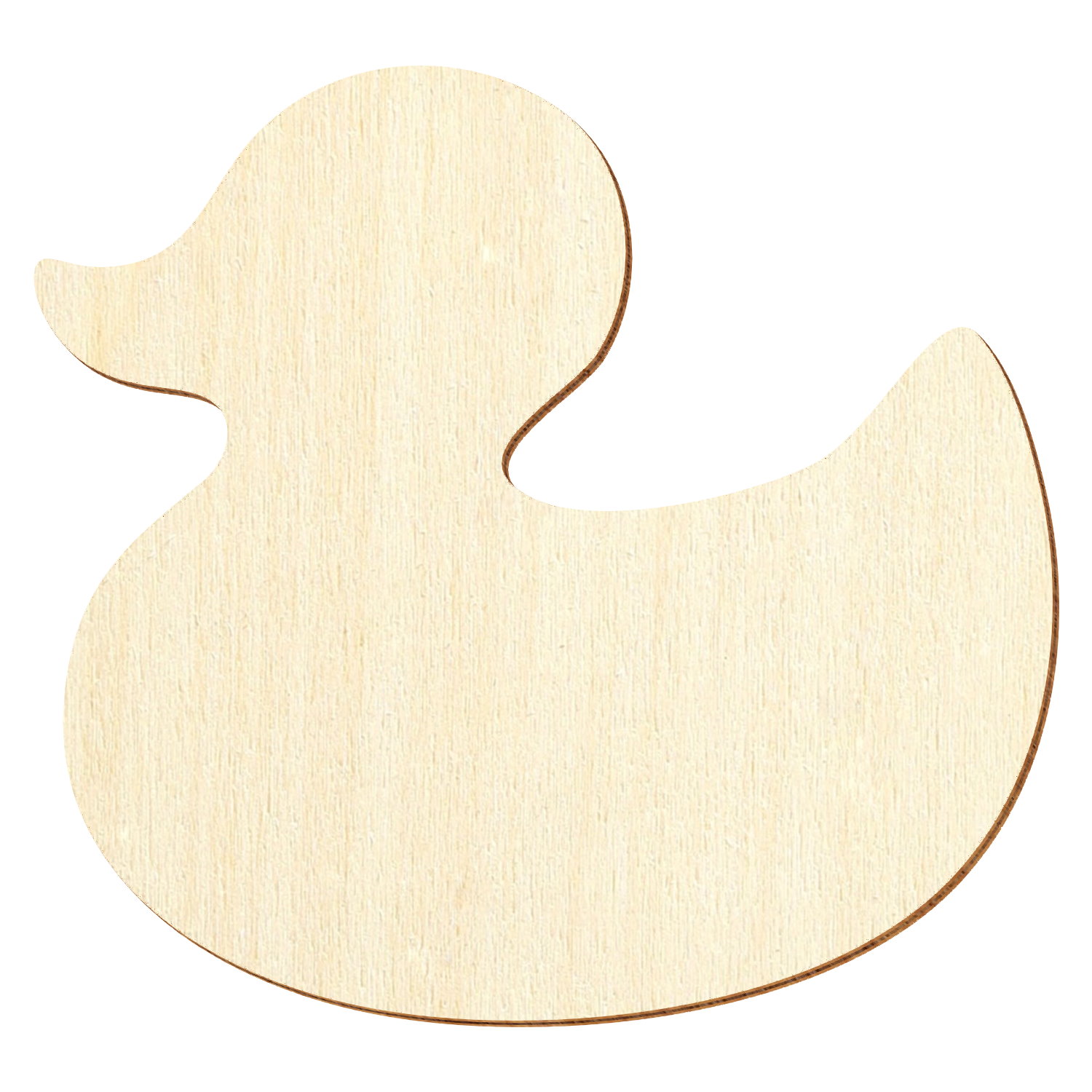 Quietsche Entchen Gummiente Holz Zuschnitt 3-50cm
