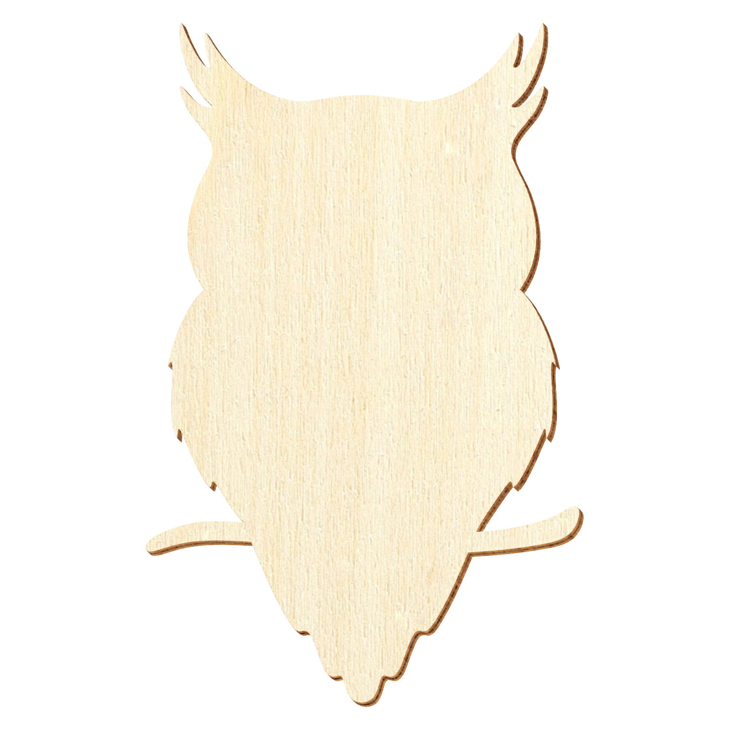 Eule V1Holz Zuschnitt 3-50cm