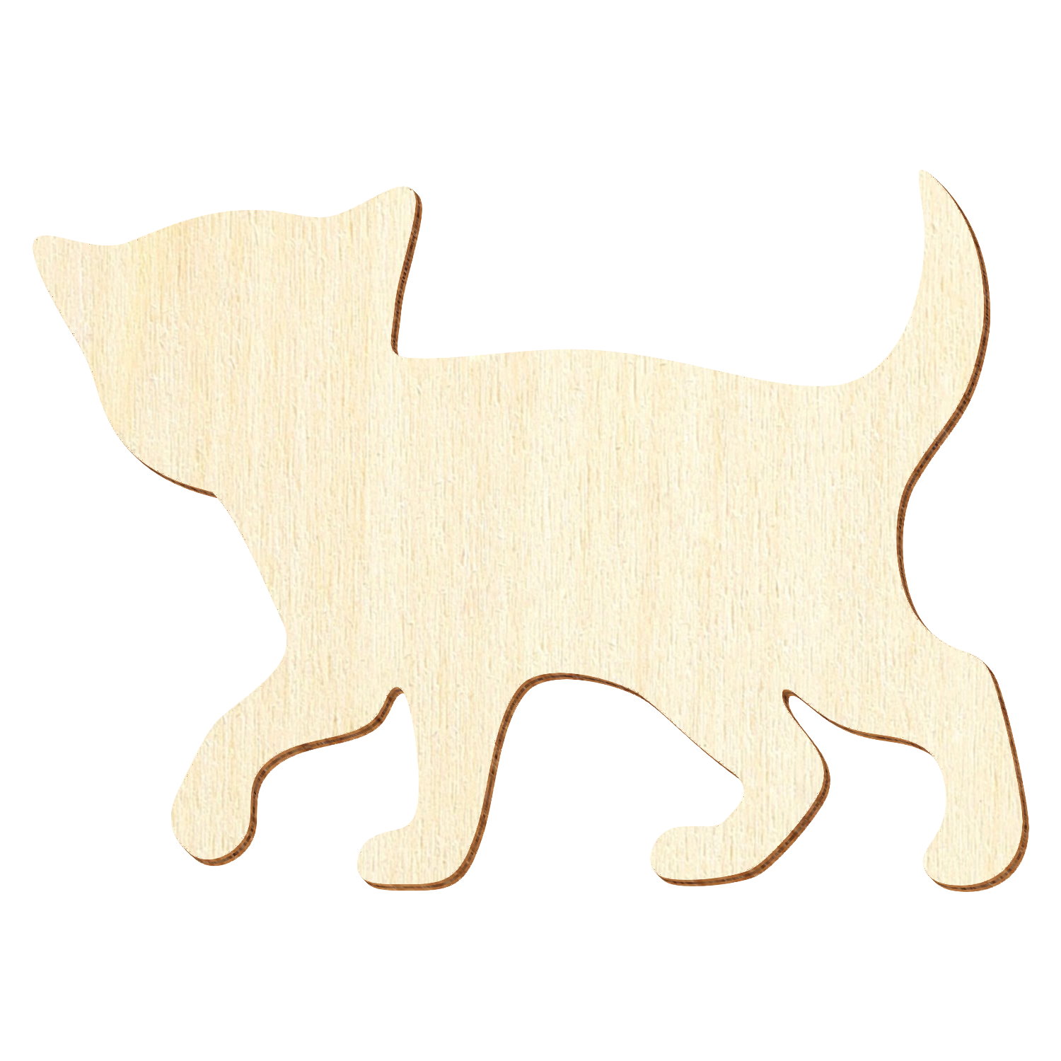 Kätzchen V1 Holz Zuschnitt 3-50cm