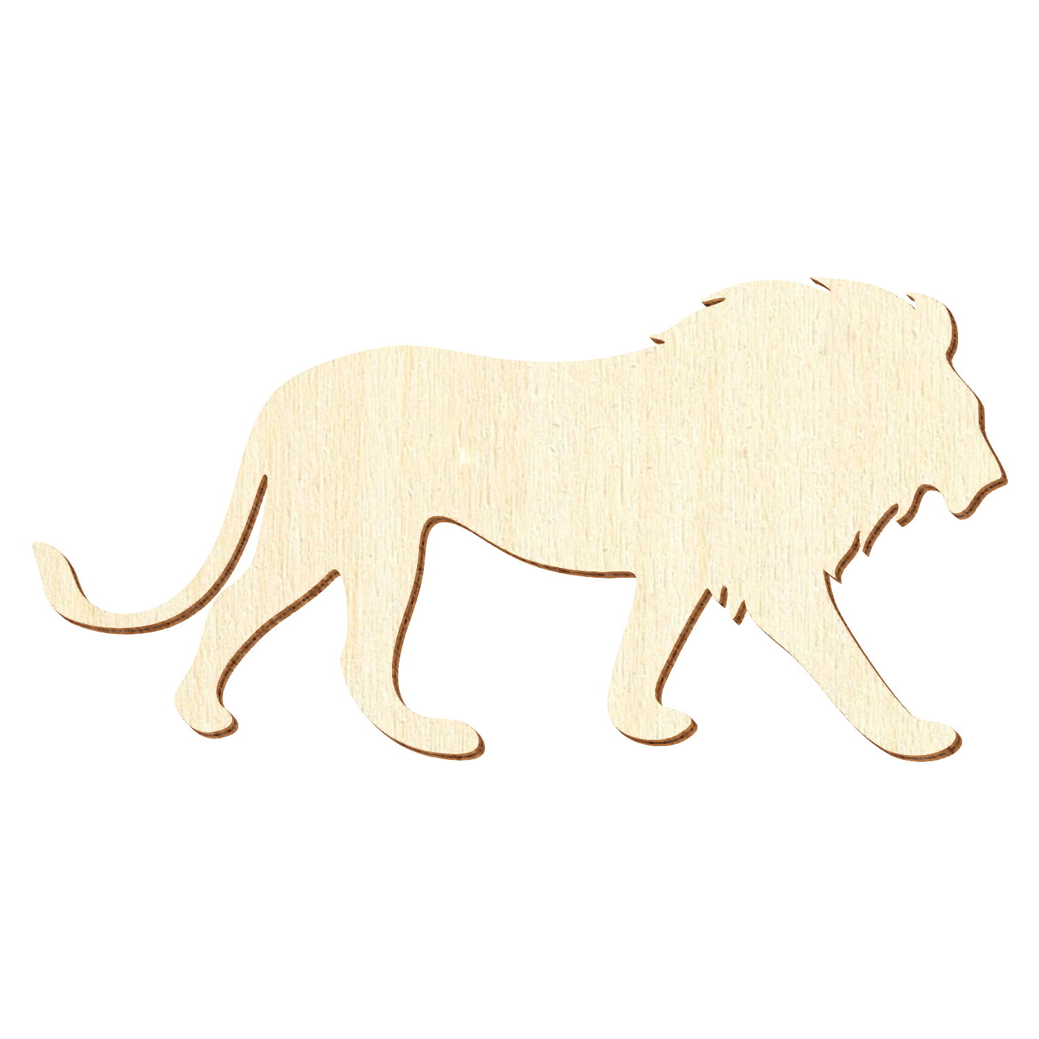 Löwe V1 Holz Zuschnitt 3-50cm