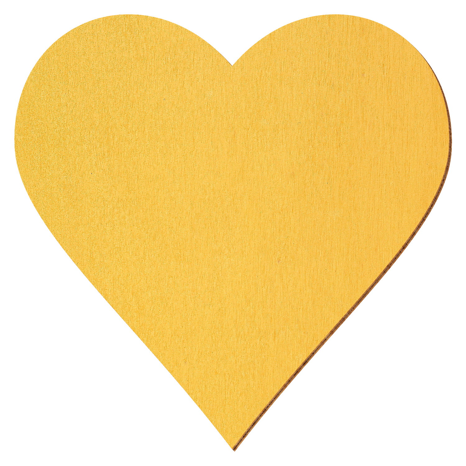 Herzen Golden Holz Zuschnitt 5-40cm
