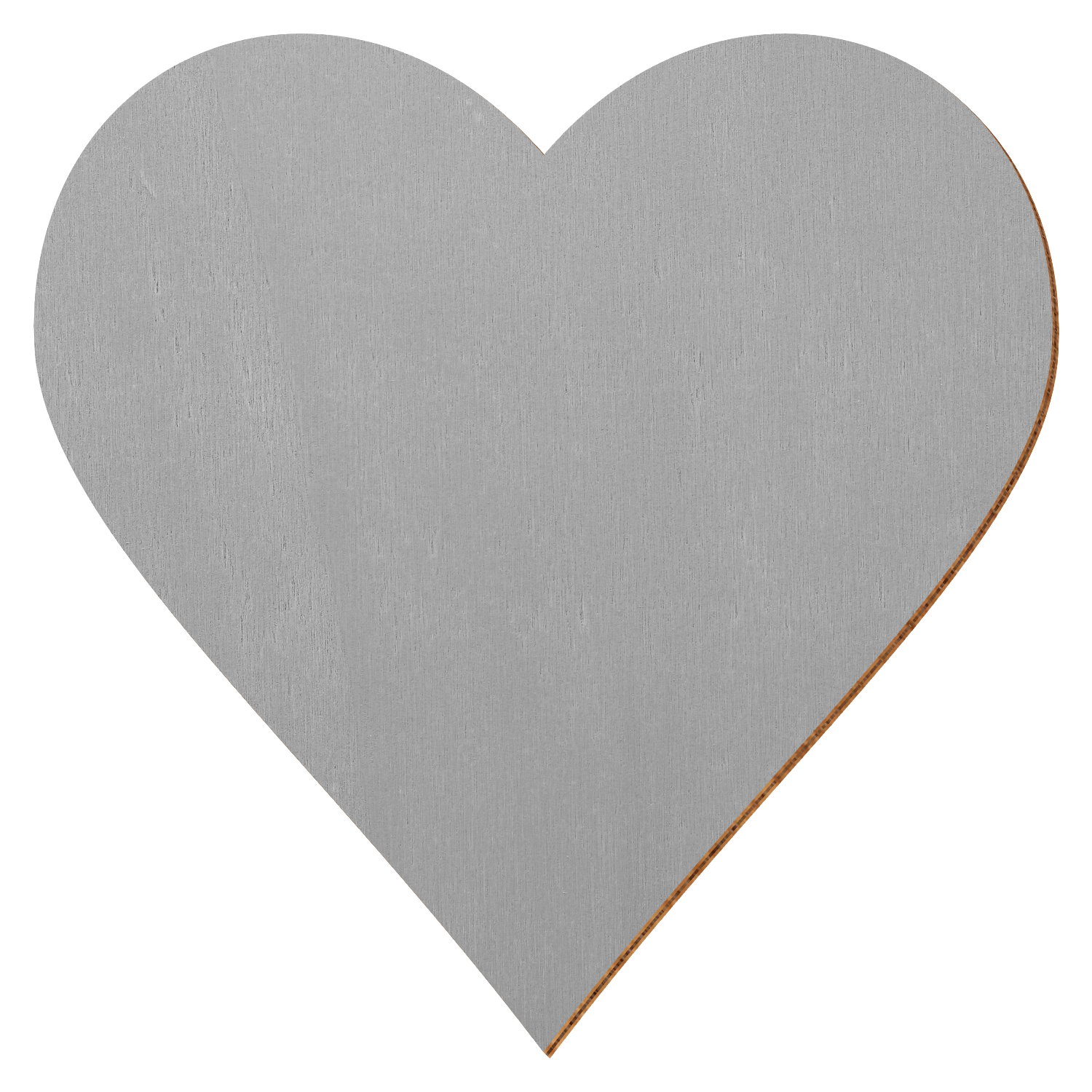 Herzen Grau Holz Zuschnitt 5-40cm