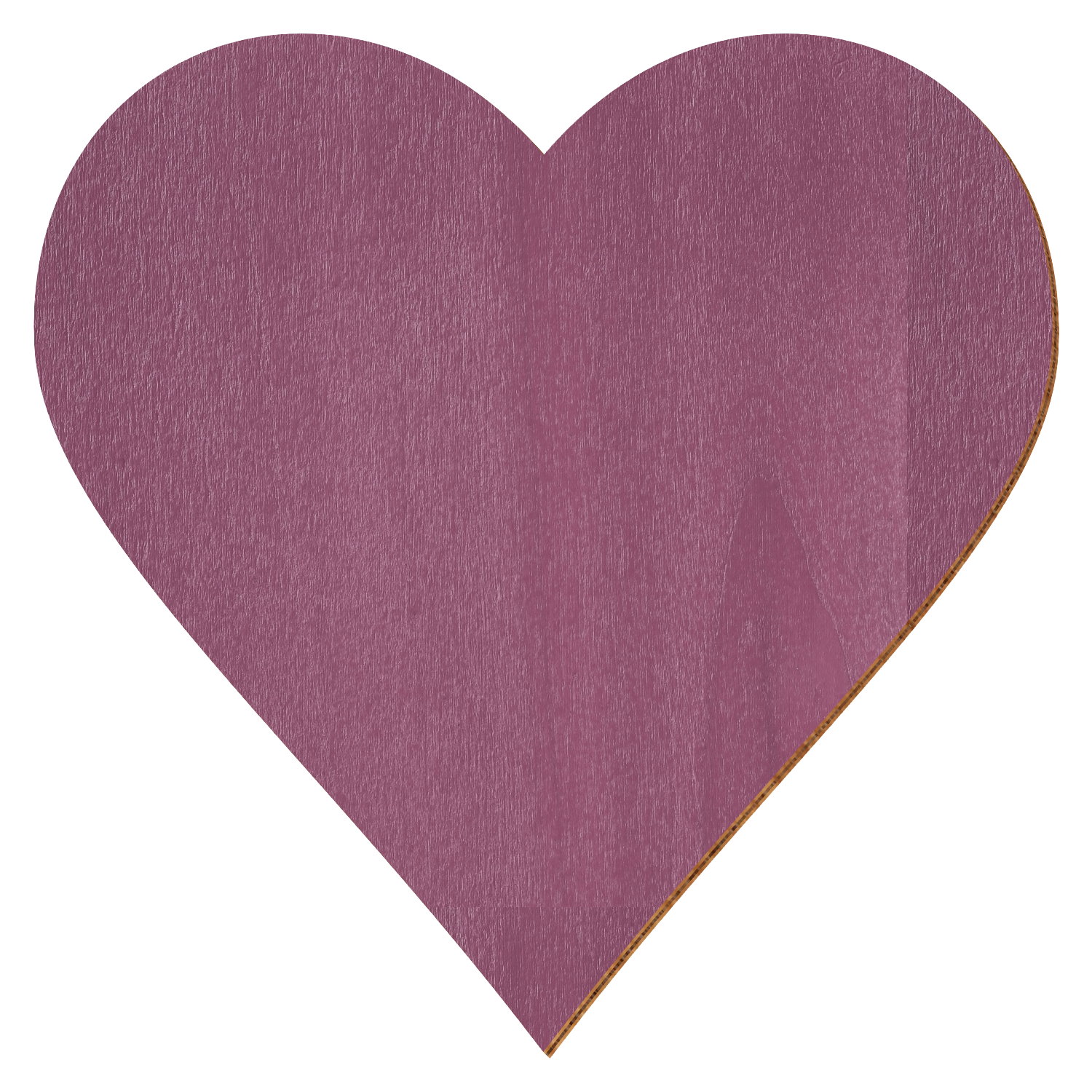 Herzen Violett Holz Zuschnitt 5-40cm