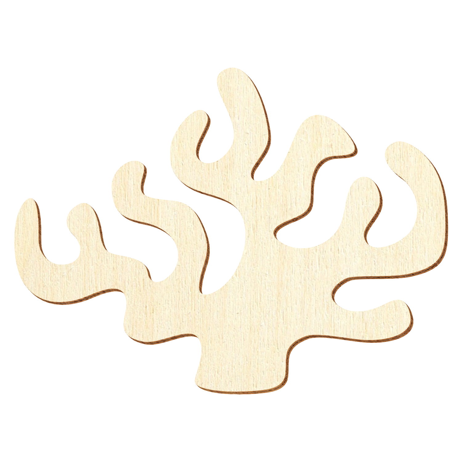 Koralle Holz Zuschnitt 5-50cm