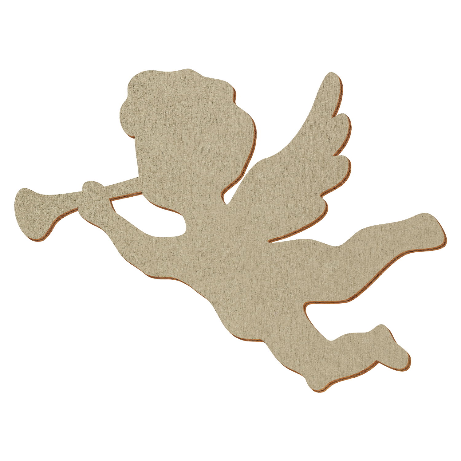 Engel Engelchen Bronze Holz Zuschnitt 3-50cm