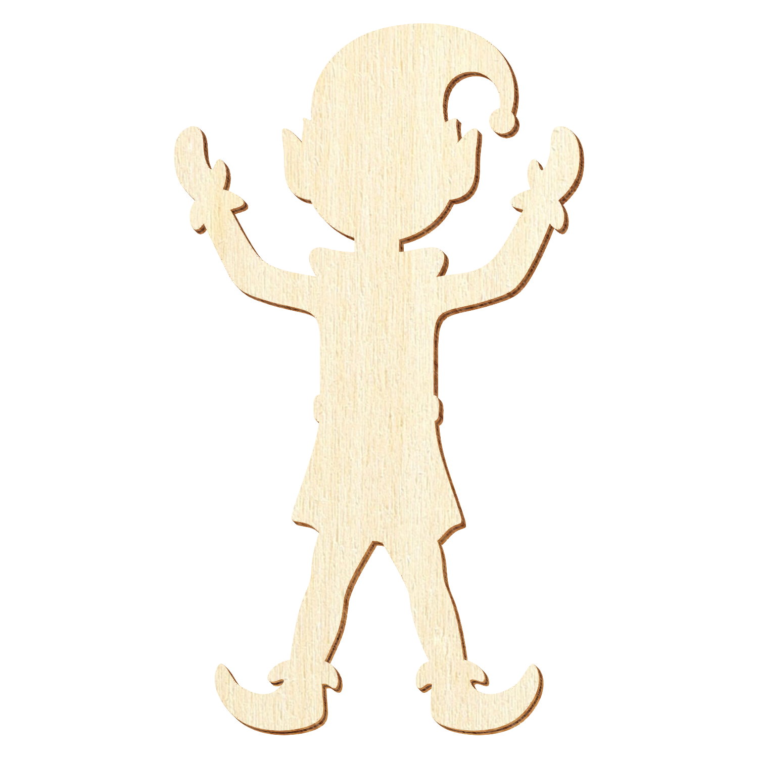 Elf Weihnachtself Holz Zuschnitt 5-50cm