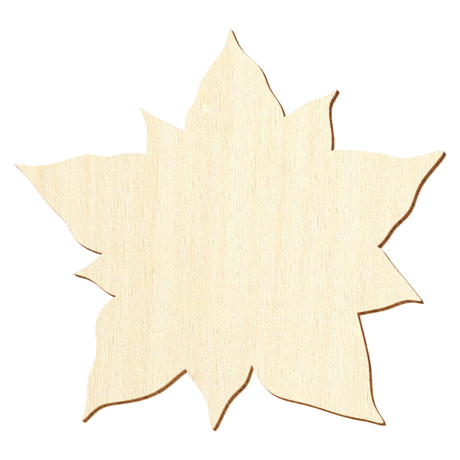 Weihnachtsstern Holz Zuschnitt 3-50cm