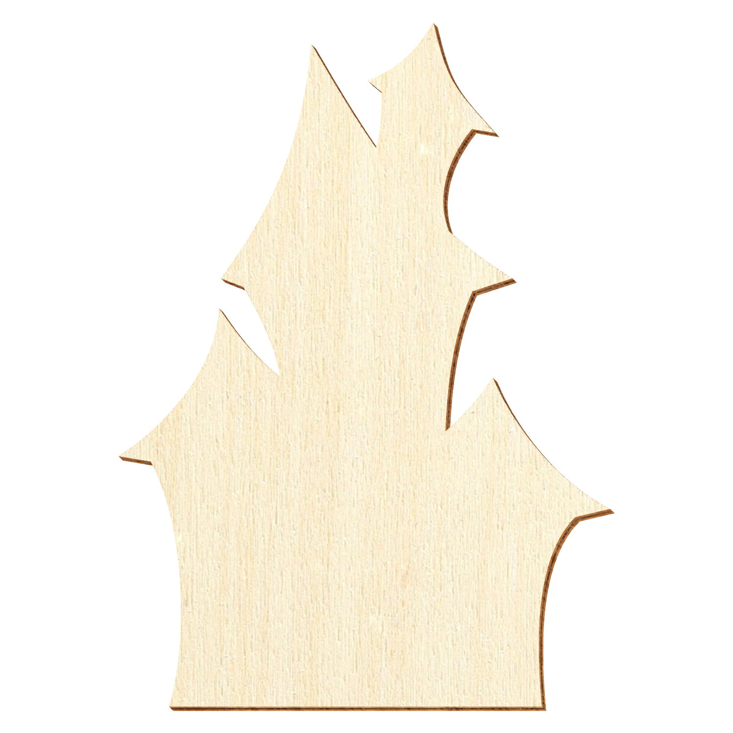 Spukhaus Geisterhaus Holz Zuschnitt 3-50cm