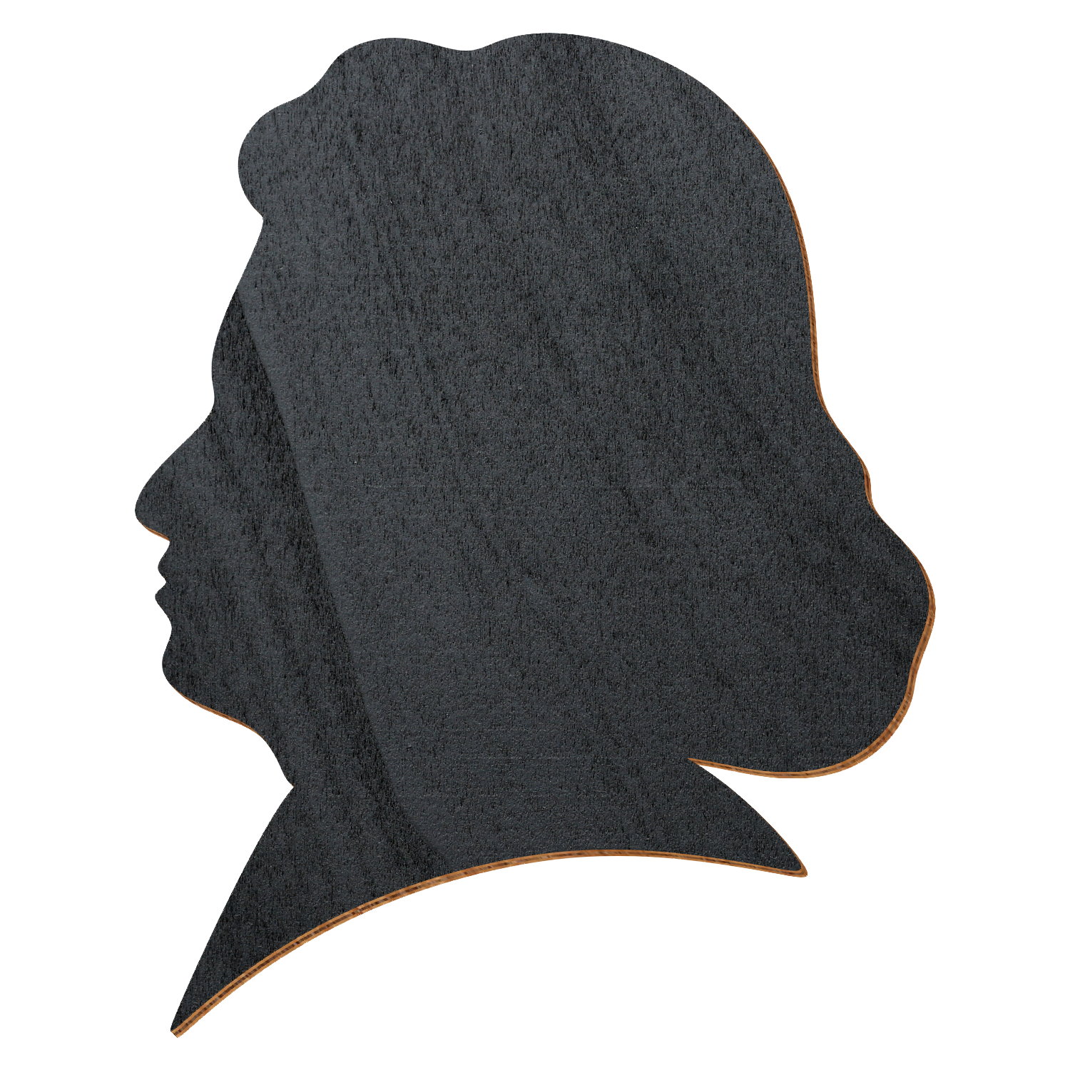 Ludwig van Beethoven Holz Profil Schwarz 3-50cm
