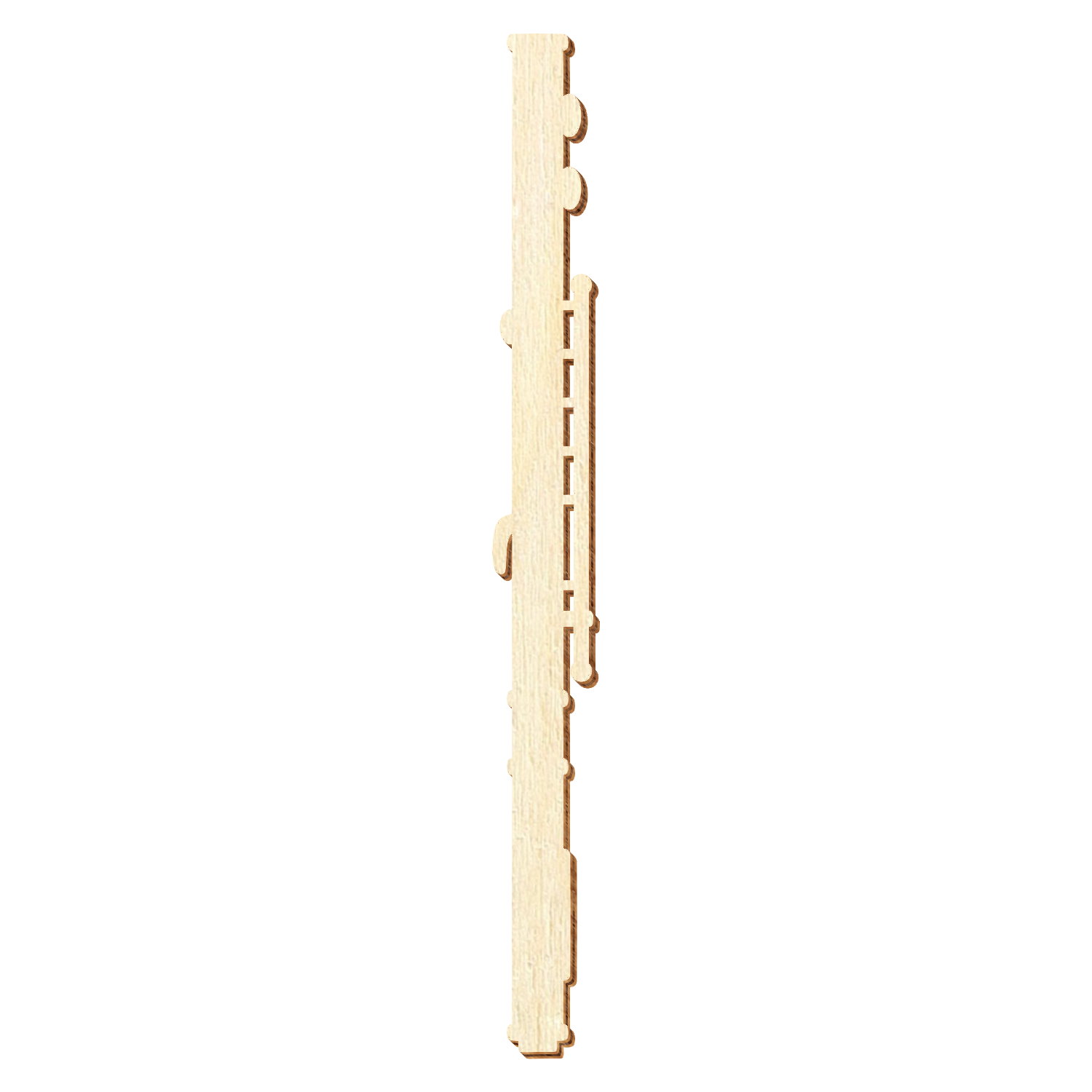 Flöte Holz Zuschnitt 5-50cm