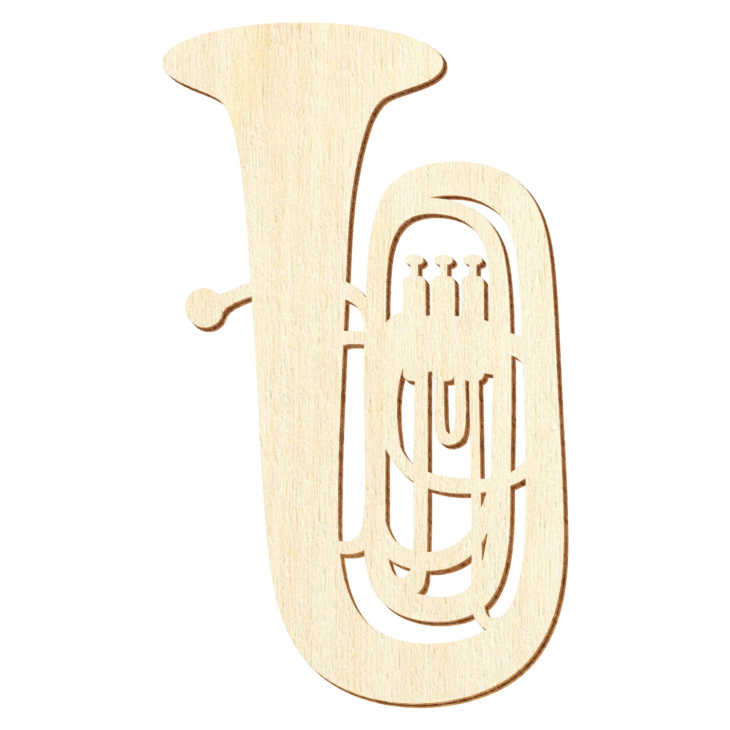 Tuba Holz Zuschnitt 10-50cm