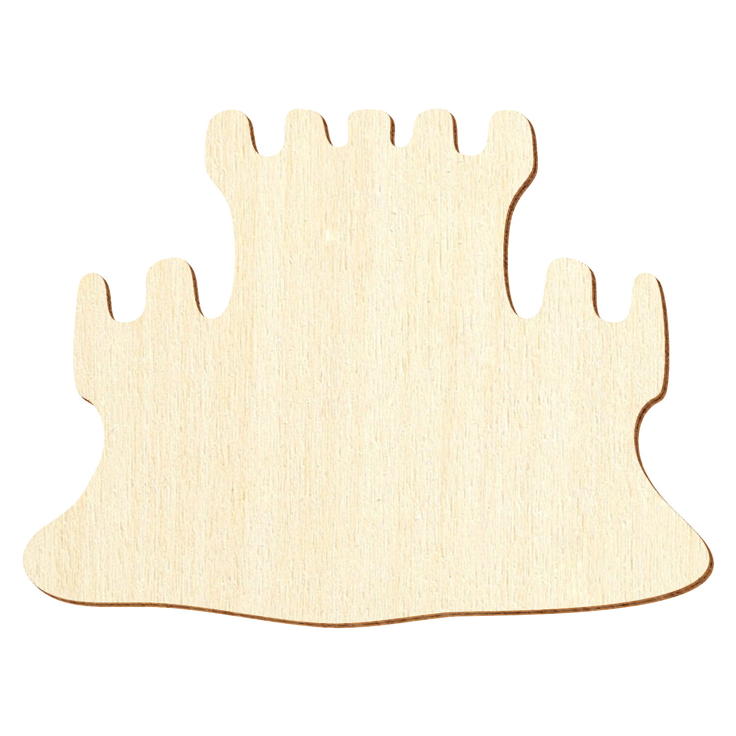 Sandburg Holz Zuschnitt 3-50cm