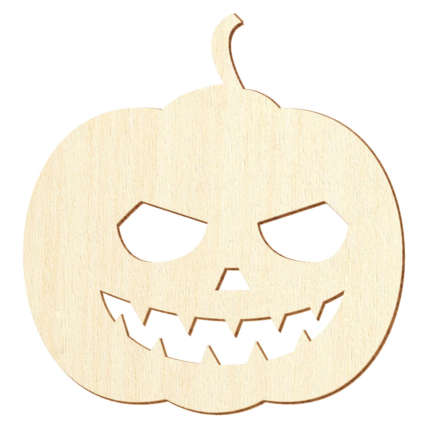 Halloween Kürbis V3 Holz Zuschnitt 5-50cm
