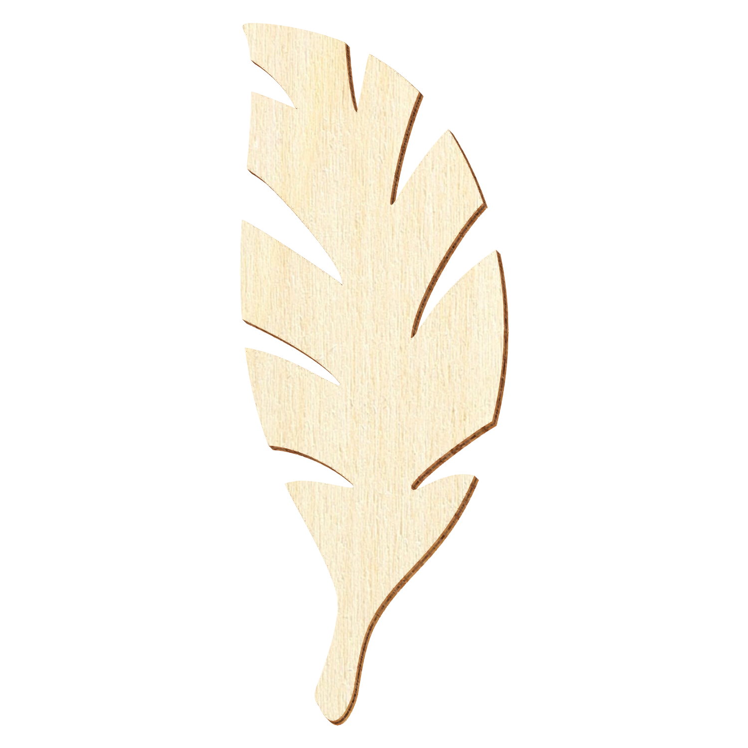 Palmblatt Holz Zuschnitt 3-50cm
