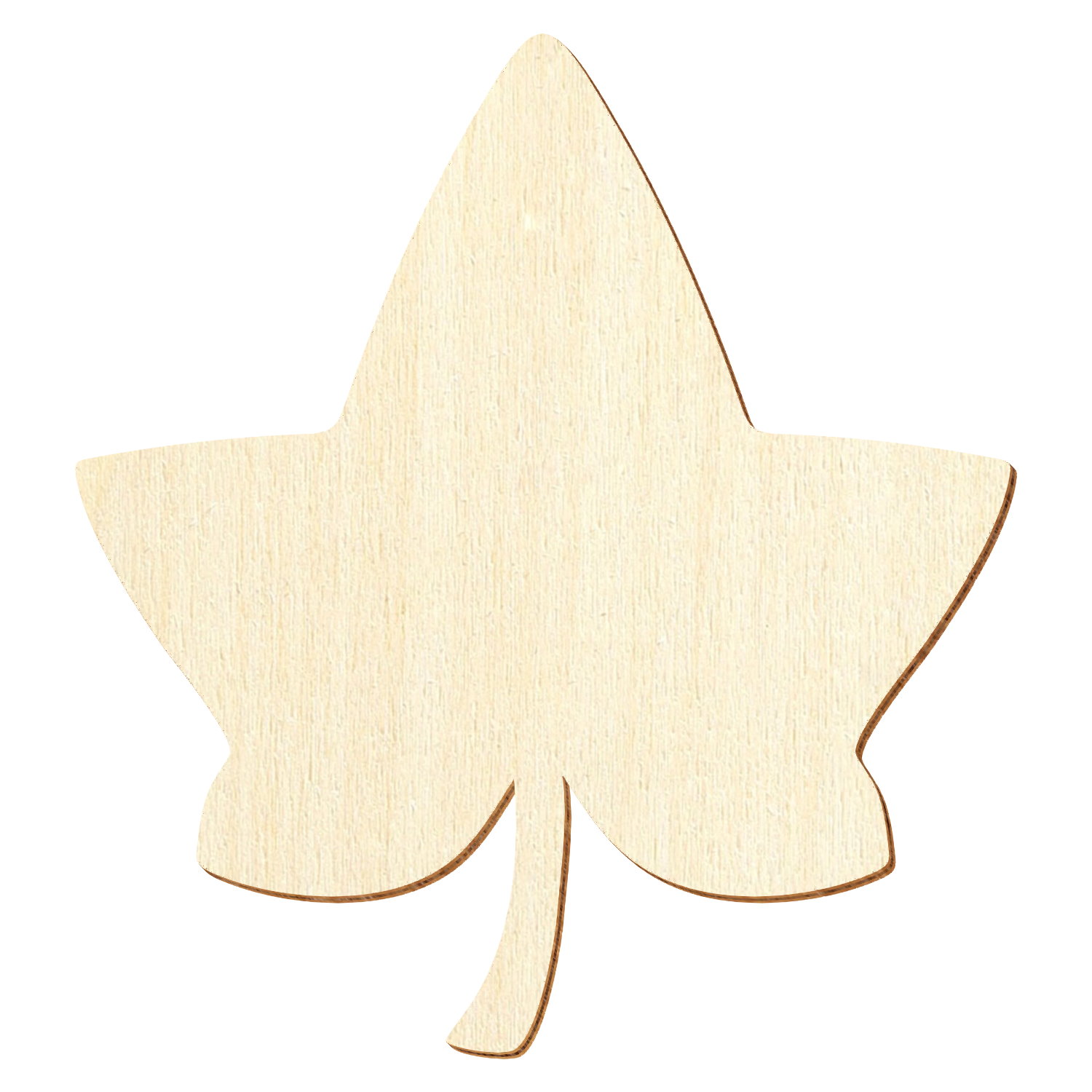 Efeublatt V1 Holz Zuschnitt 3-50cm
