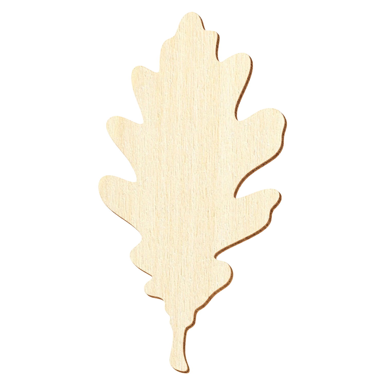 Eichenblatt V1 Holz Zuschnitt 3-50cm