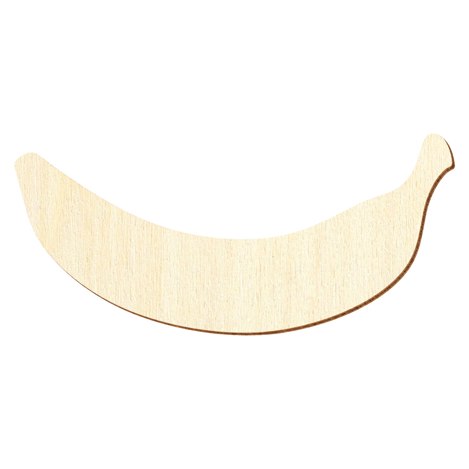 Banane Holz Zuschnitt 3-50cm
