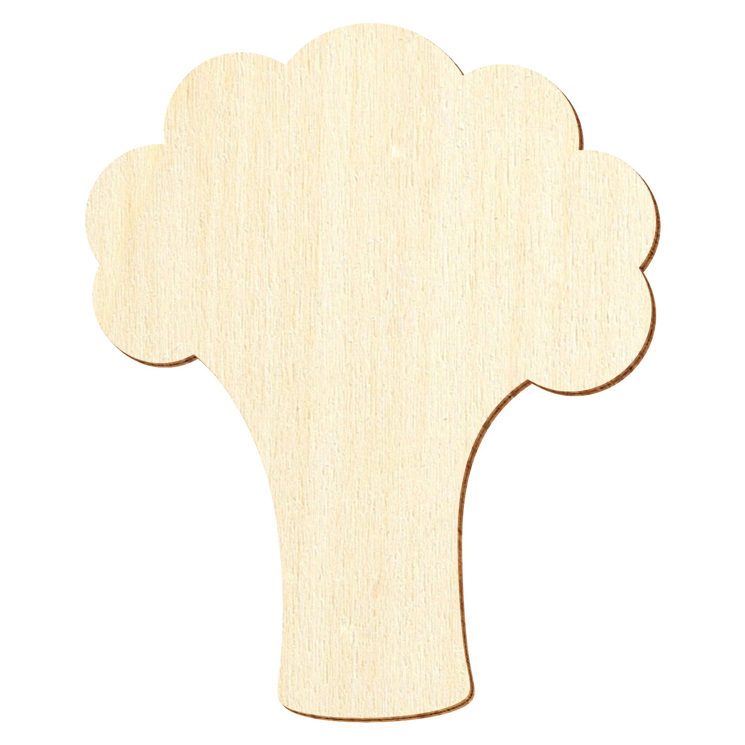 Brokkoli Holz Zuschnitt 3-50cm