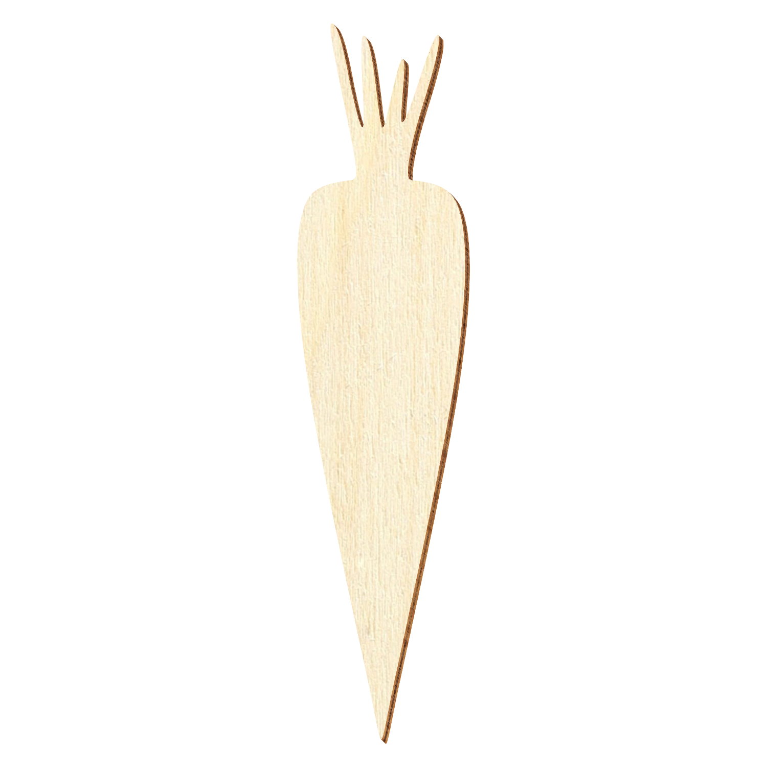 Karotte Holz Zuschnitt 3-50cm