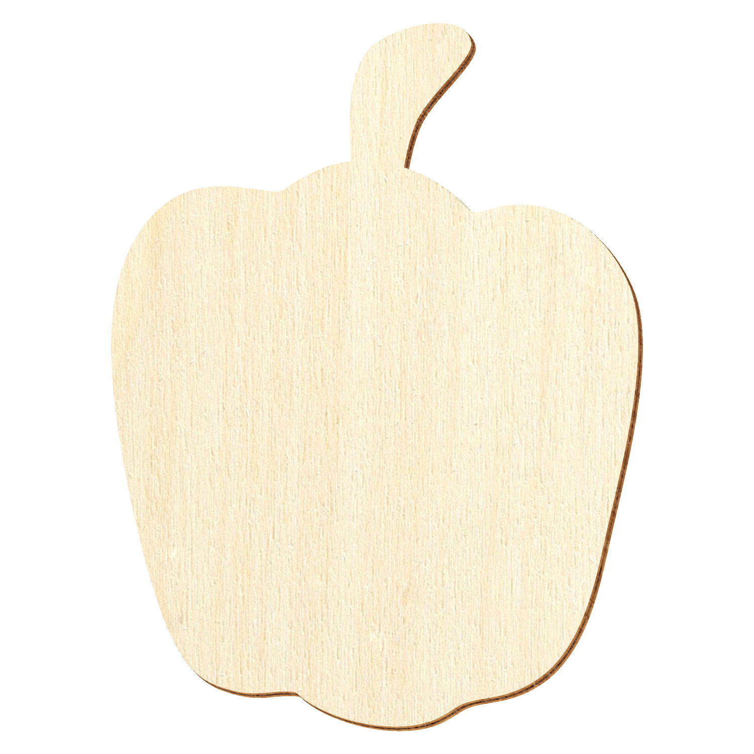 Paprika Holz Zuschnitt 3-50cm