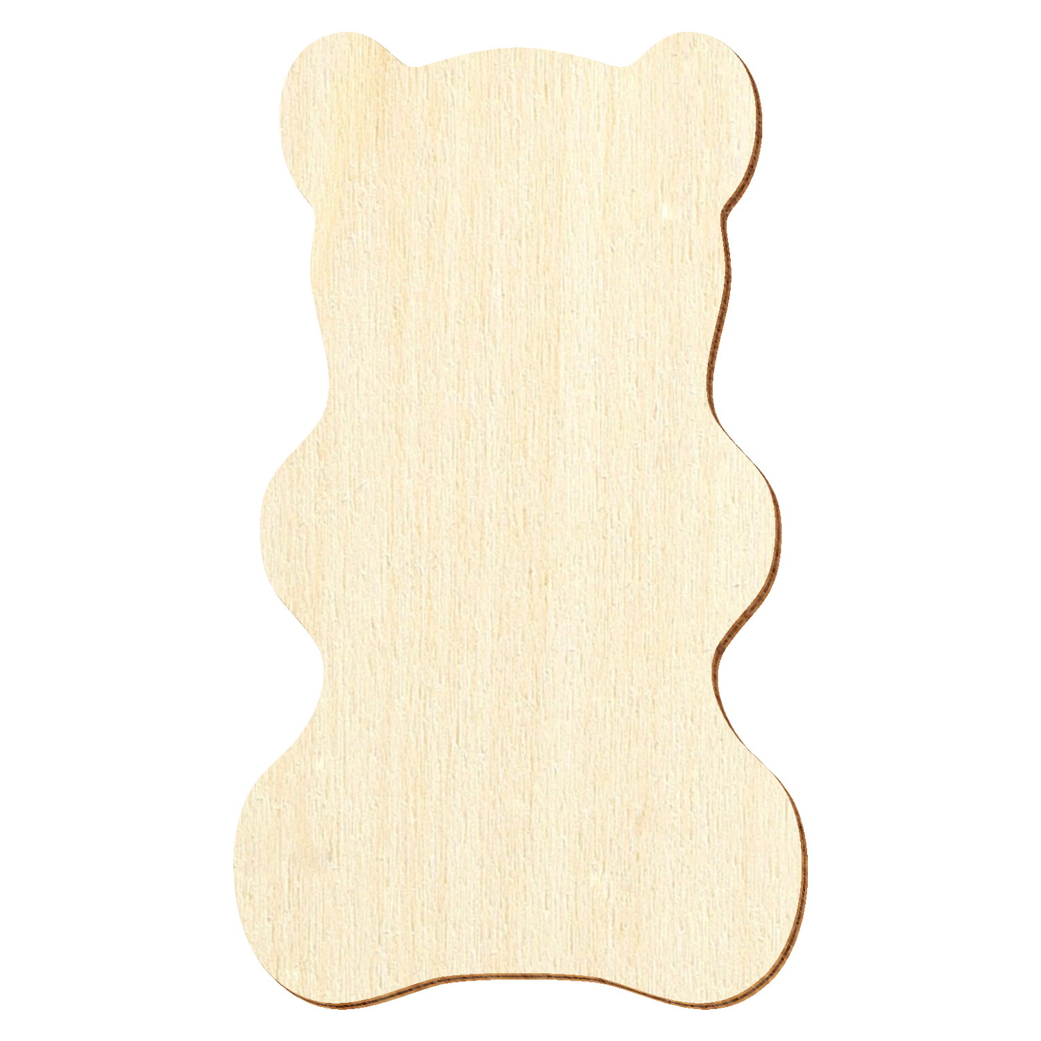 Gummibärchen Holz Zuschnitt 3-50cm