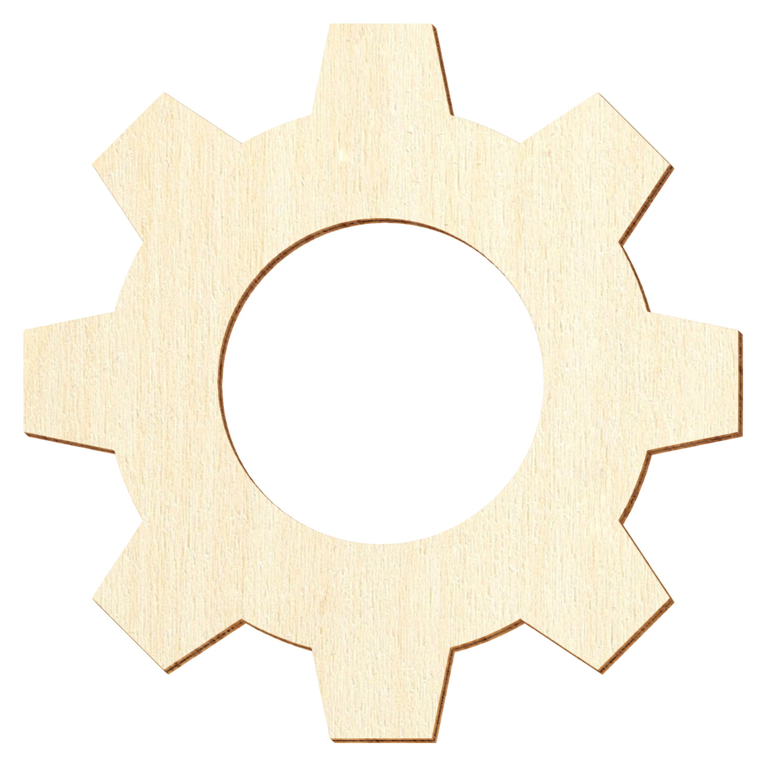 Zahnrad Holz Zuschnitt 3-50cm