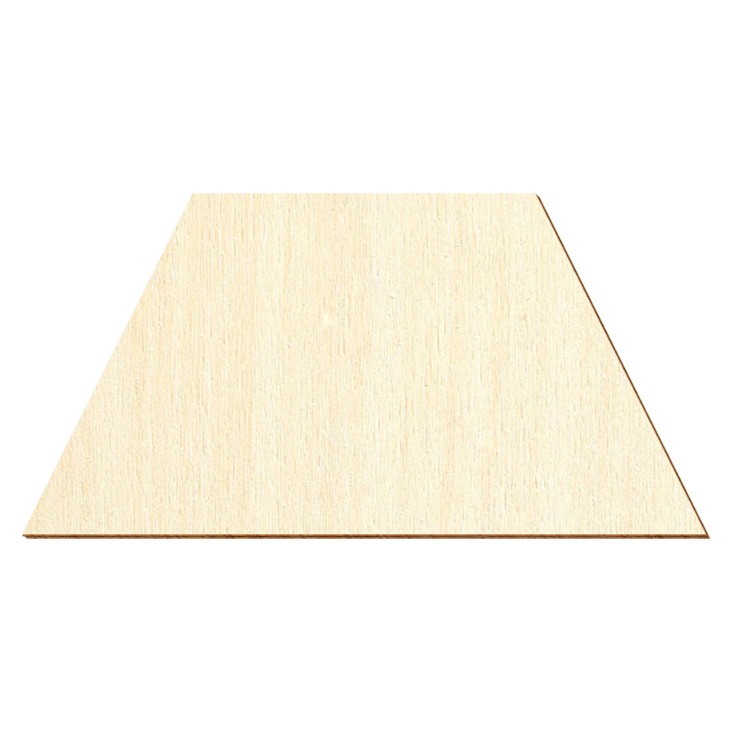 Trapez Holz Zuschnitt 2-50cm