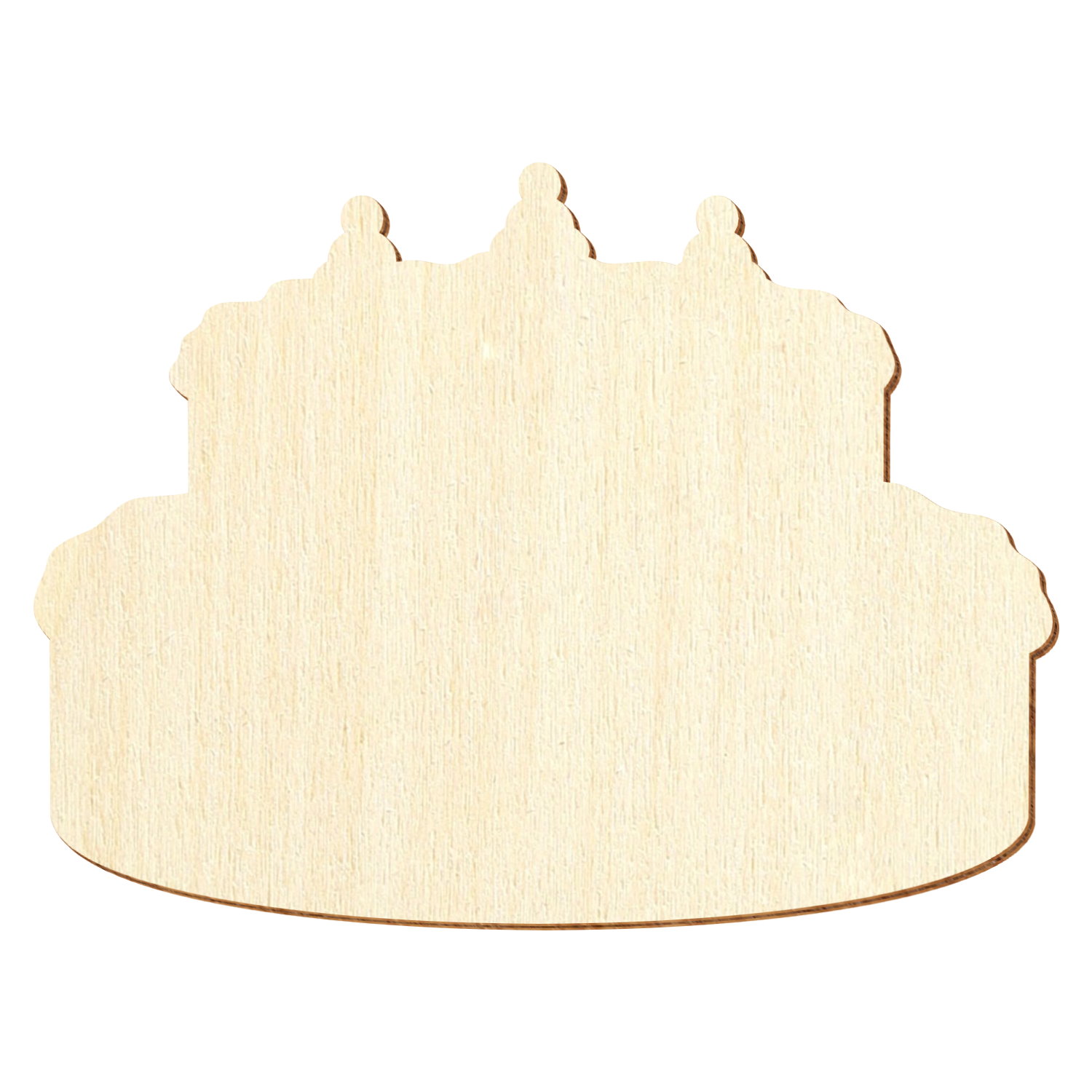 Torte Holz Zuschnitt 3-50cm