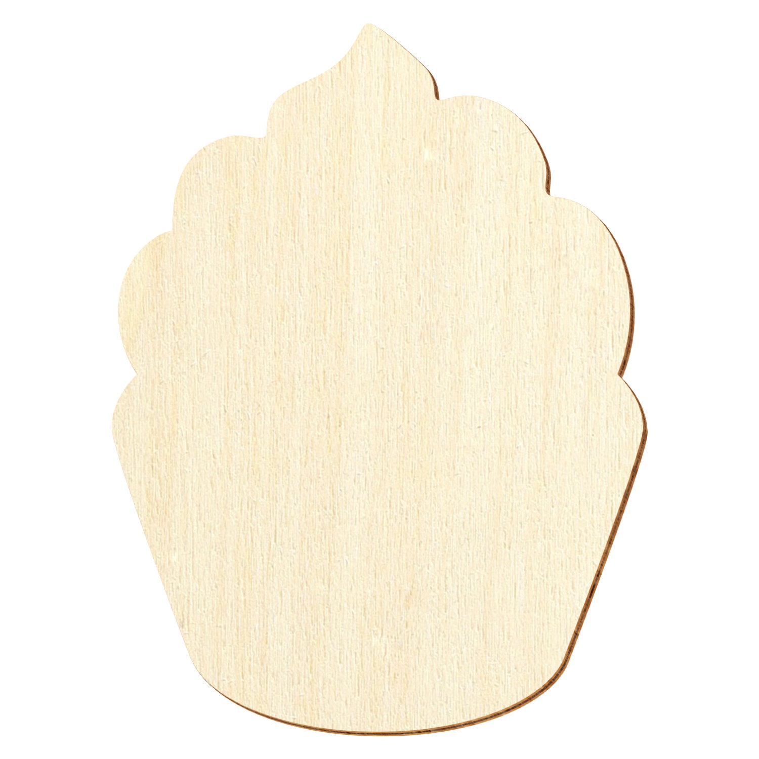 Cupcake Holz Zuschnitt 3-50cm