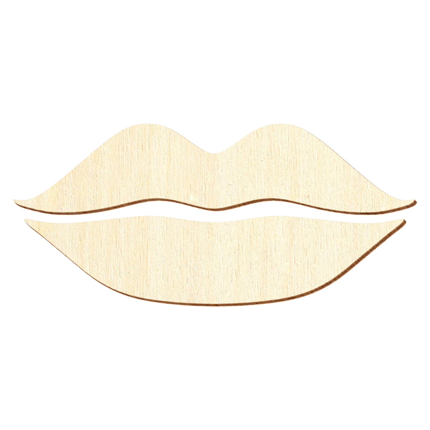 Lippen Holz Zuschnitt 3-50cm