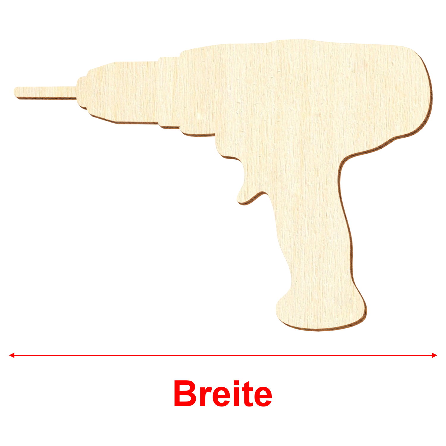 Bohrmaschine Holz Zuschnitt 5-50cm - Größe