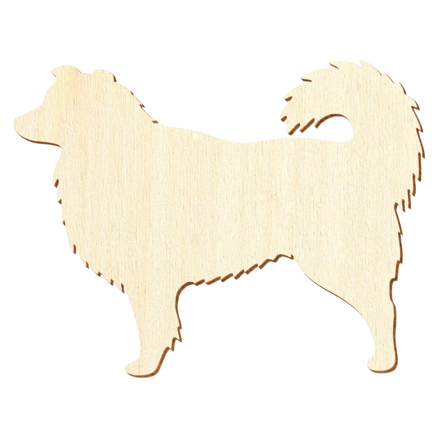 Australischer Schäferhund Holz Zuschnitt 3-50cm