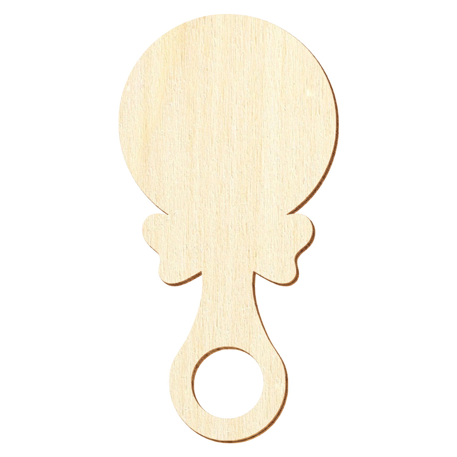 Babyrassel Holz Zuschnitt 3-50cm