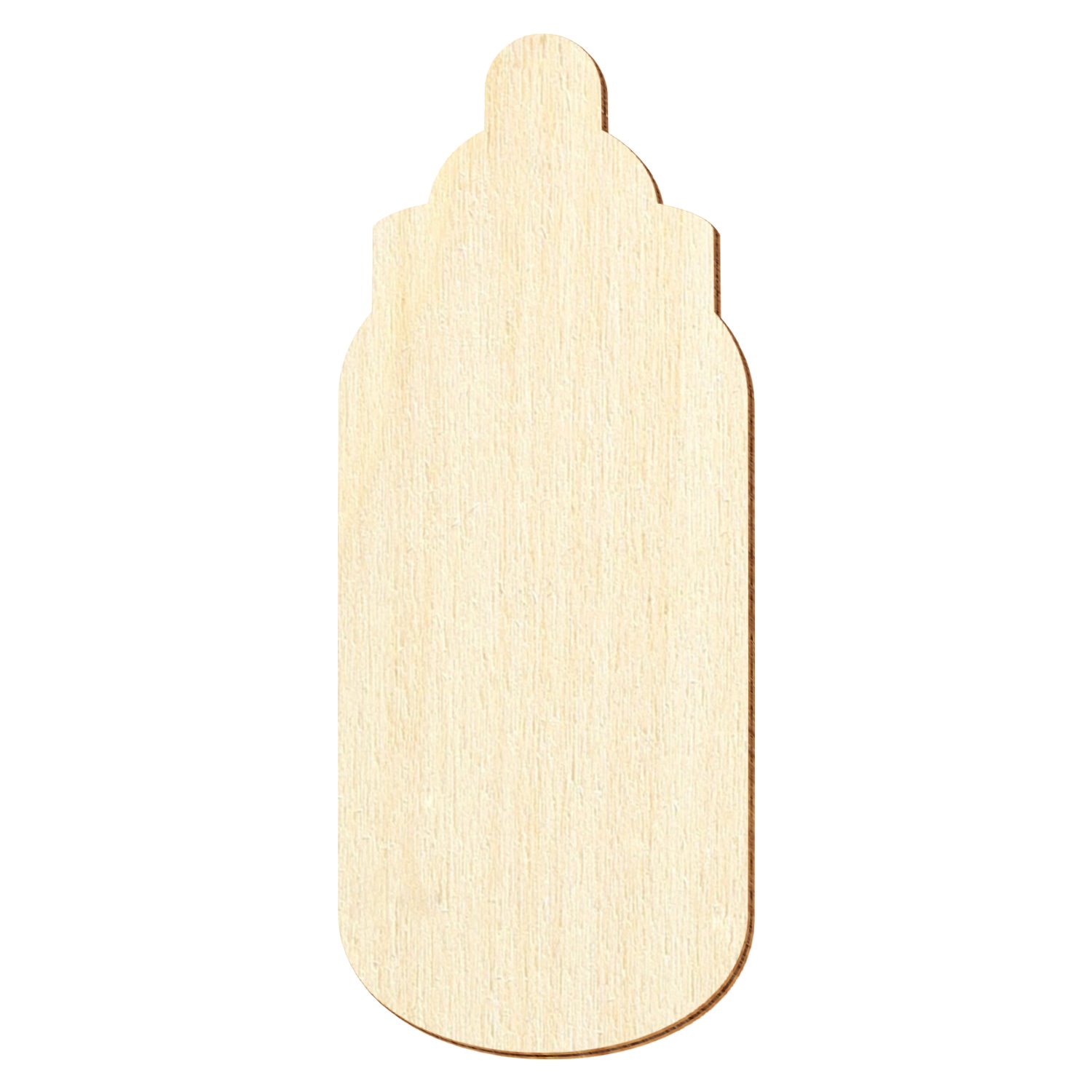 Babyflasche Holz Zuschnitt 3-50cm