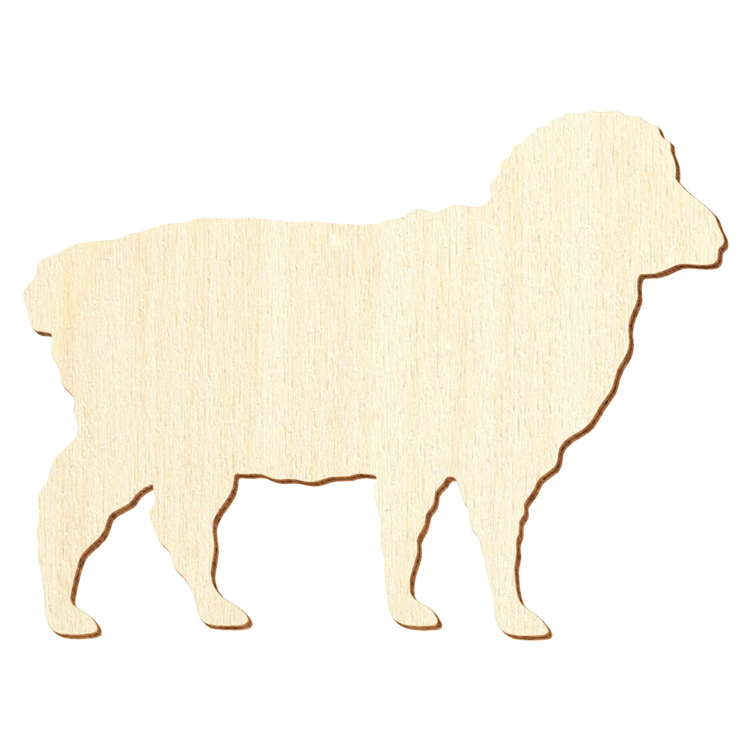 Schaf V1 Holz Zuschnitt 3-50cm