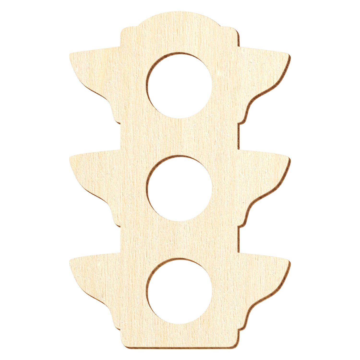 Ampel Verkehrsampel Holz Zuschnitt 3-50cm