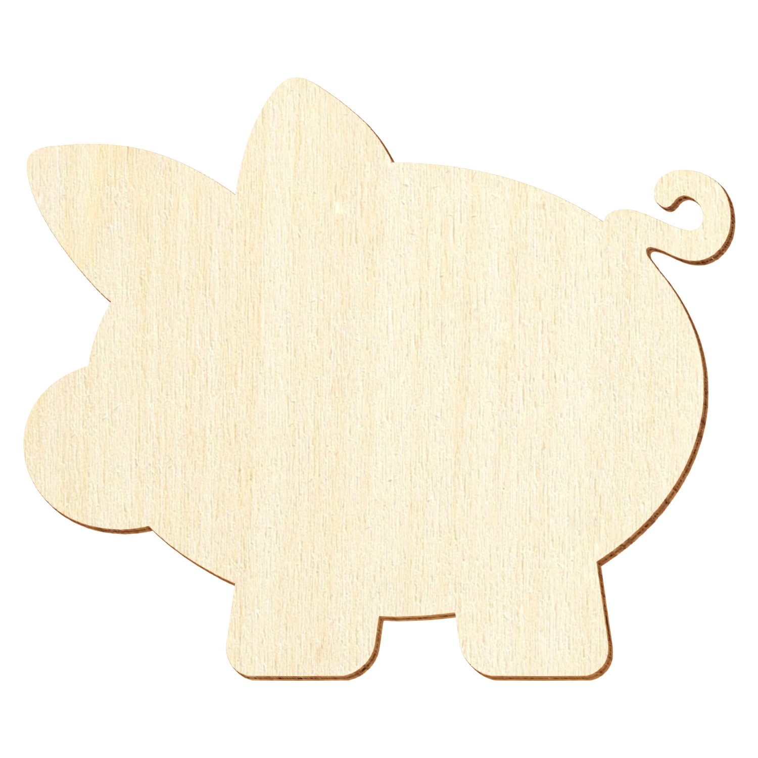 Schweinchen Sparschwein Holz Zuschnitt 3-50cm