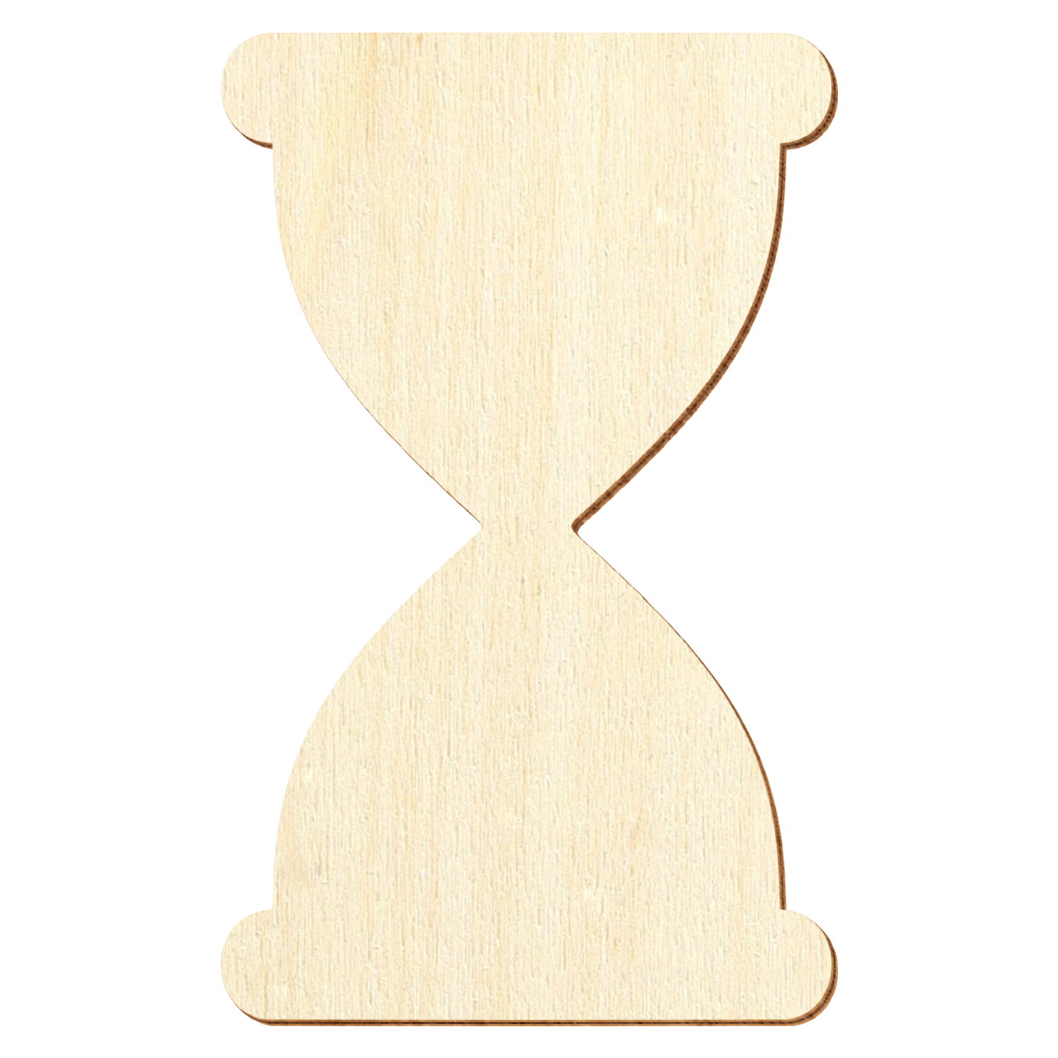 Sanduhr Holz Zuschnitt 3-50cm