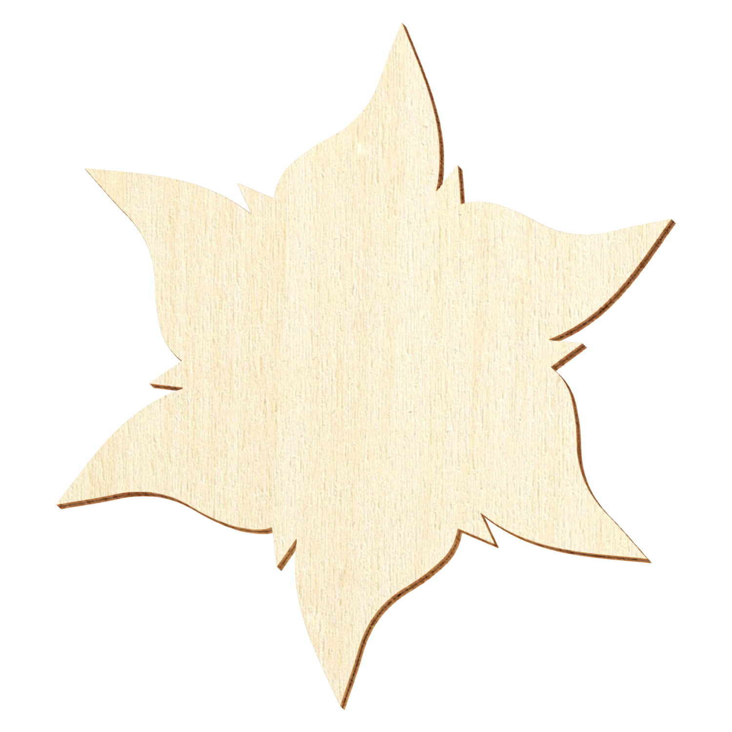 Edelweiß Blüte Holz Zuschnitt 3-50cm