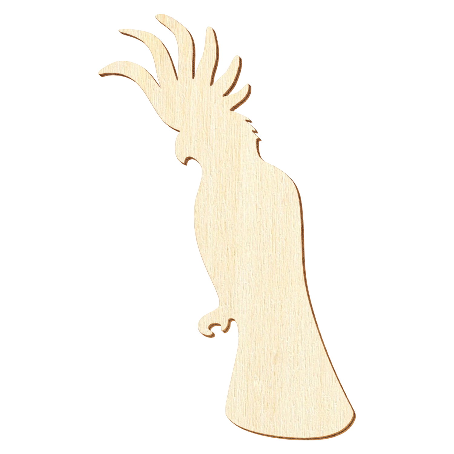 Nymphensittich Holz Zuschnitt 3-50cm
