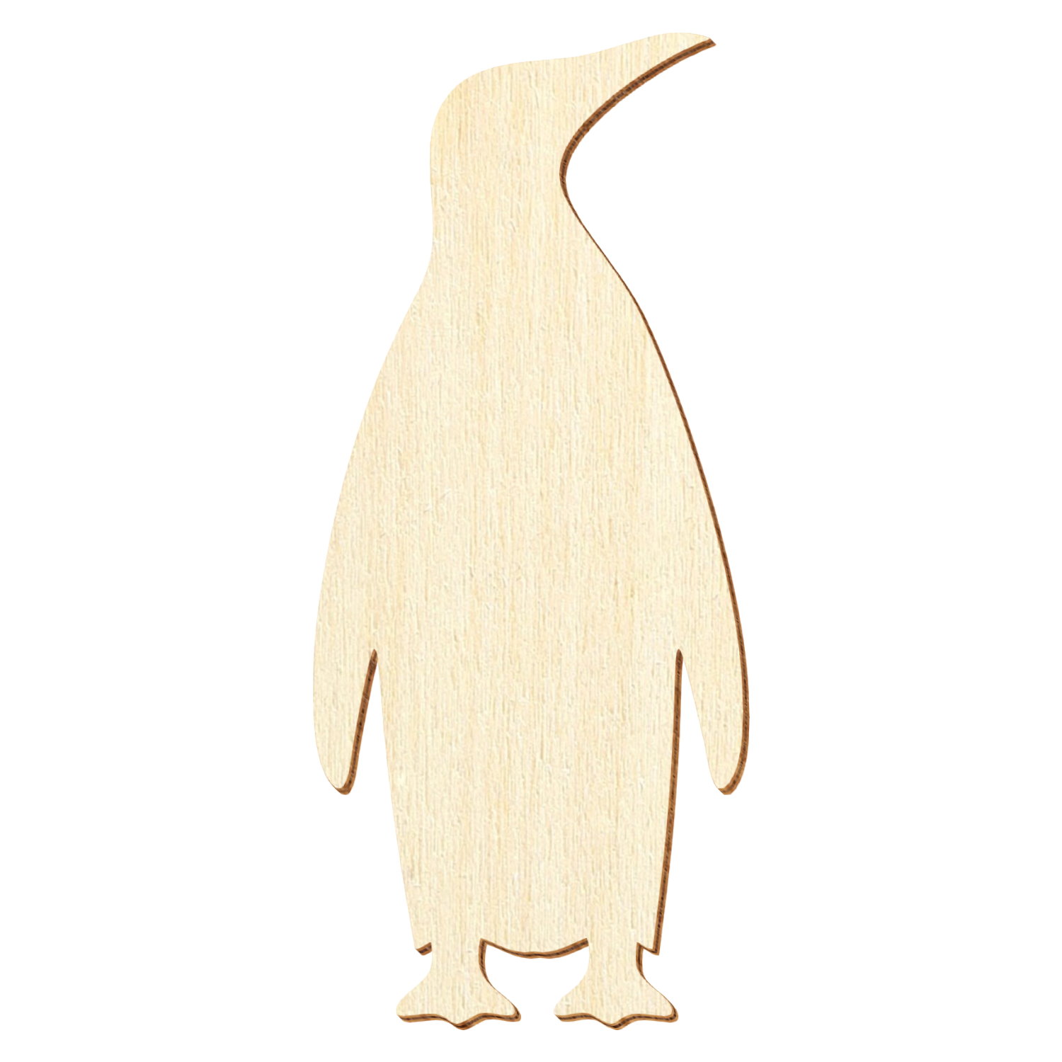 Kaiserpinguin Holz Zuschnitt 3-50cm