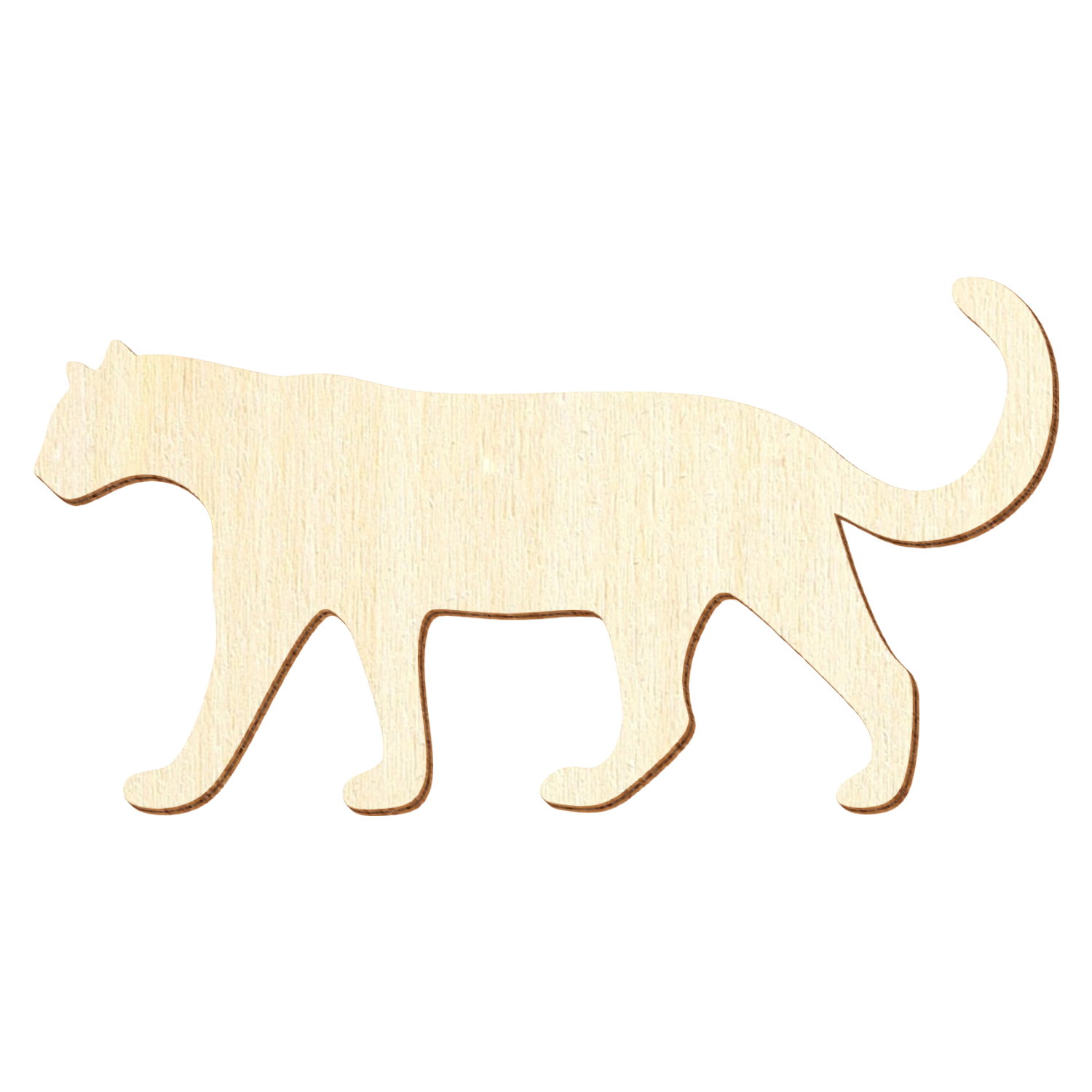 Leopard Holz Zuschnitt 3-50cm