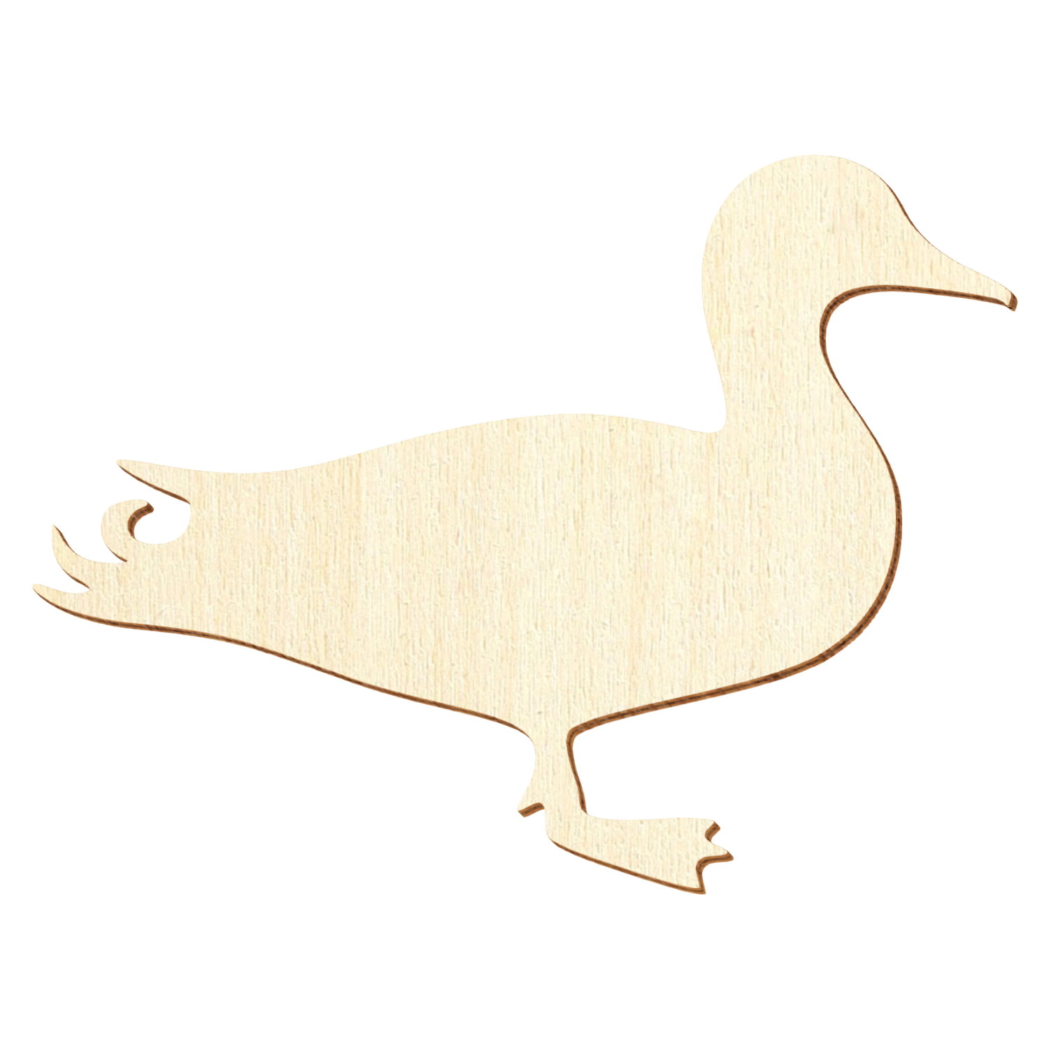 Stockente Holz Zuschnitt 3-50cm