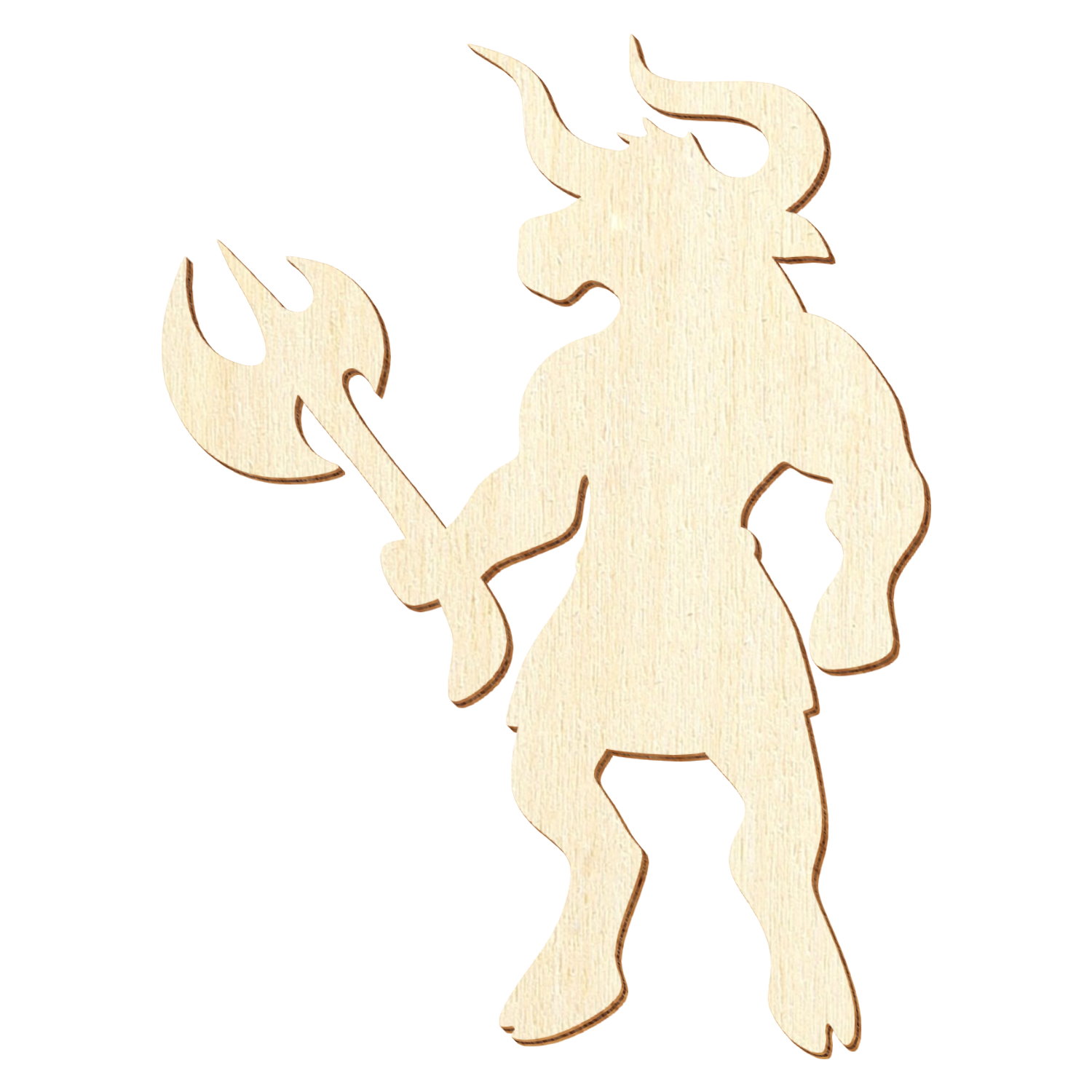 Minotaurus Holz Zuschnitt 5-50cm
