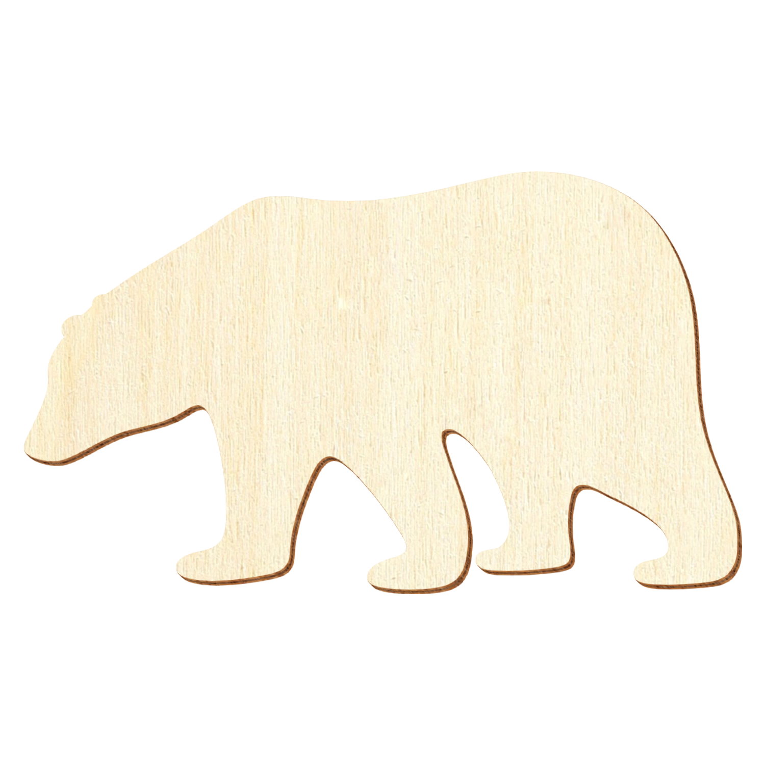 Eisbär Holz Zuschnitt 3-50cm