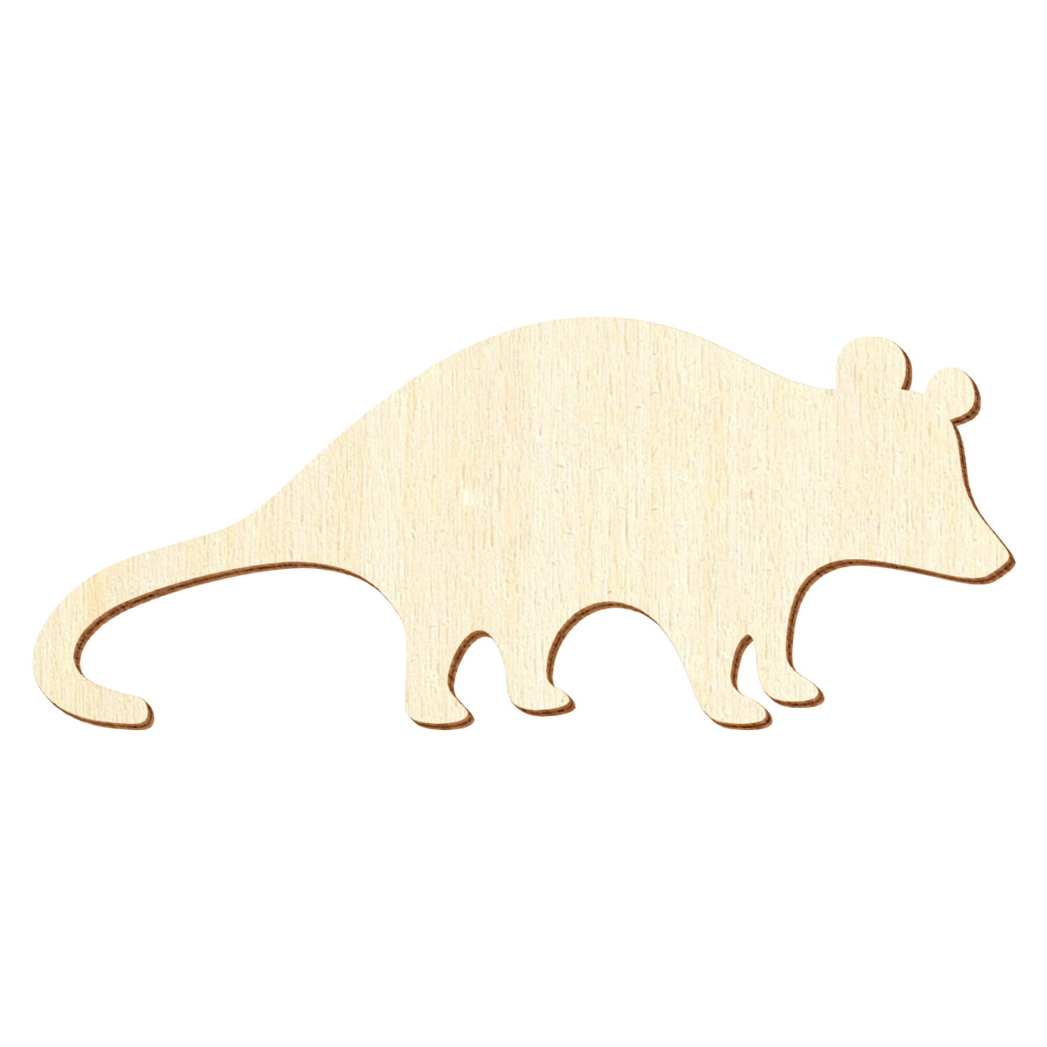 Opossum Holz Zuschnitt 3-50cm