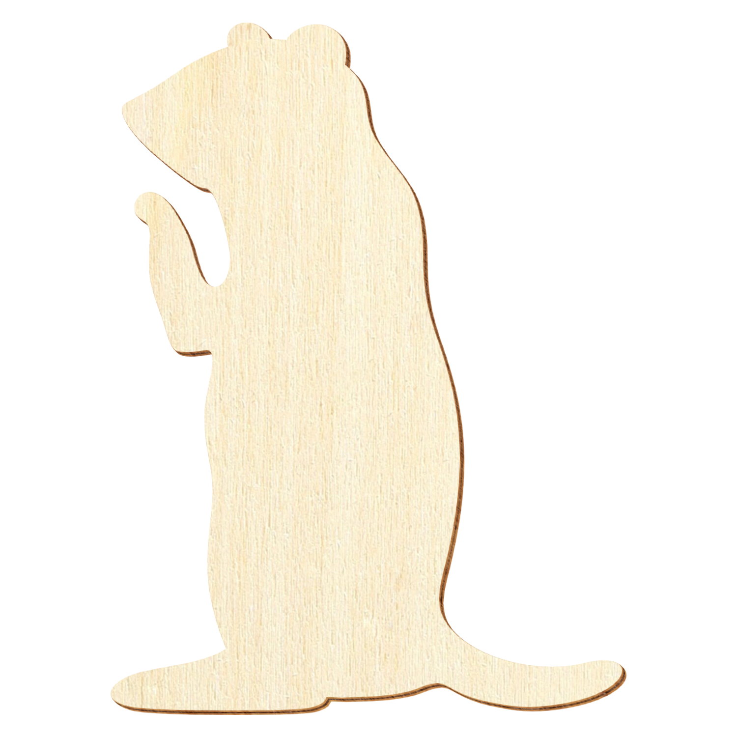 Präriehund Holz Zuschnitt 3-50cm