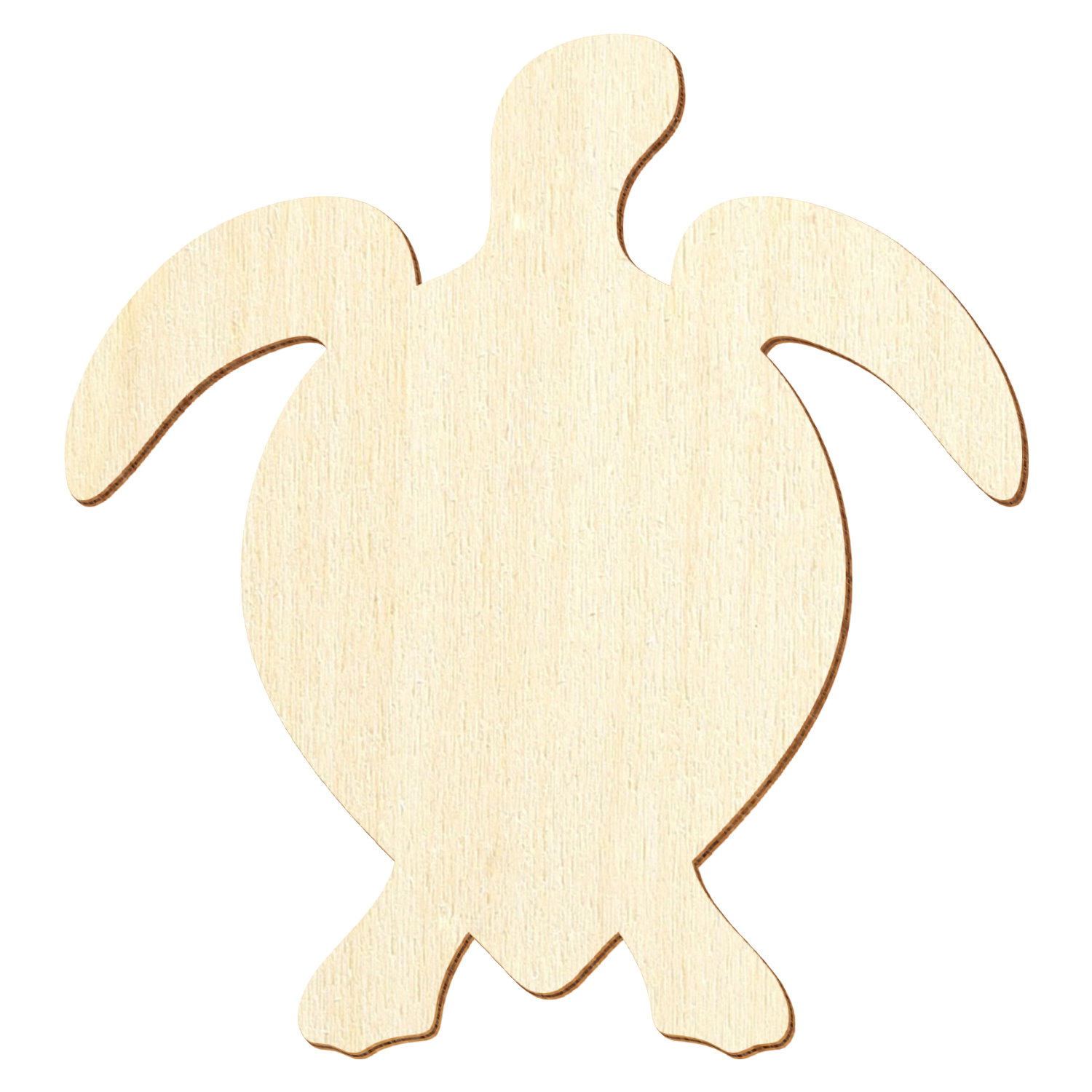 Meeresschildkröte V1 Holz Zuschnitt 3-50cm
